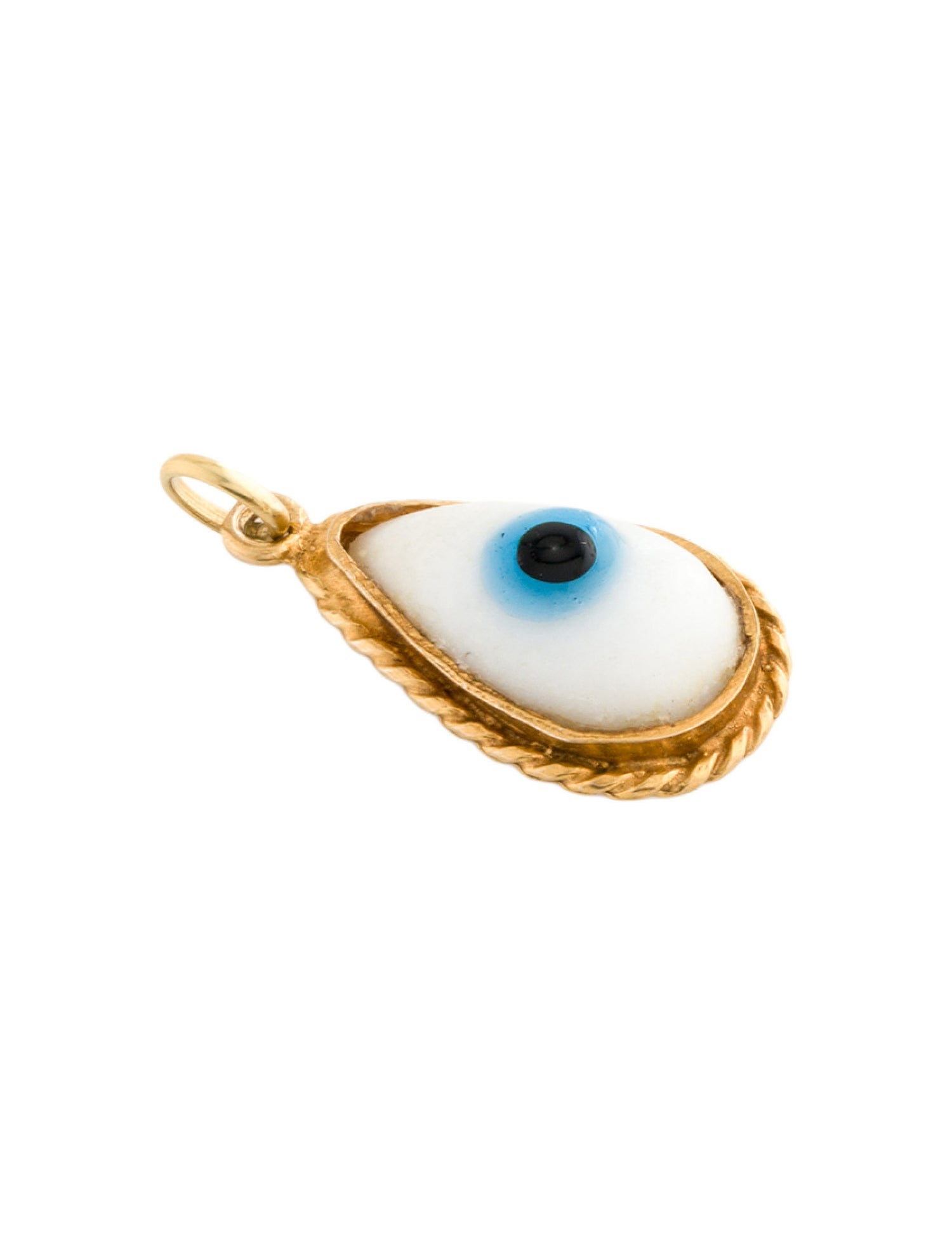 Charm 14K Resin Eye