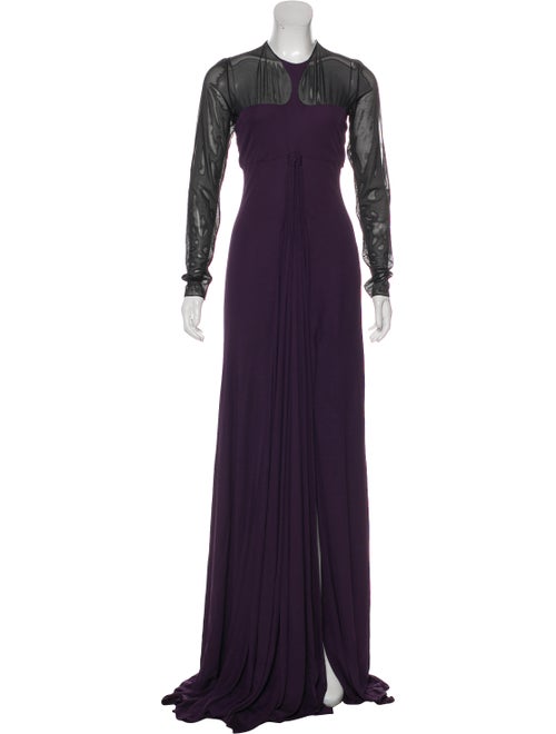 Ralph Rucci Long Sleeve Evening Dress w/ Tags blac
