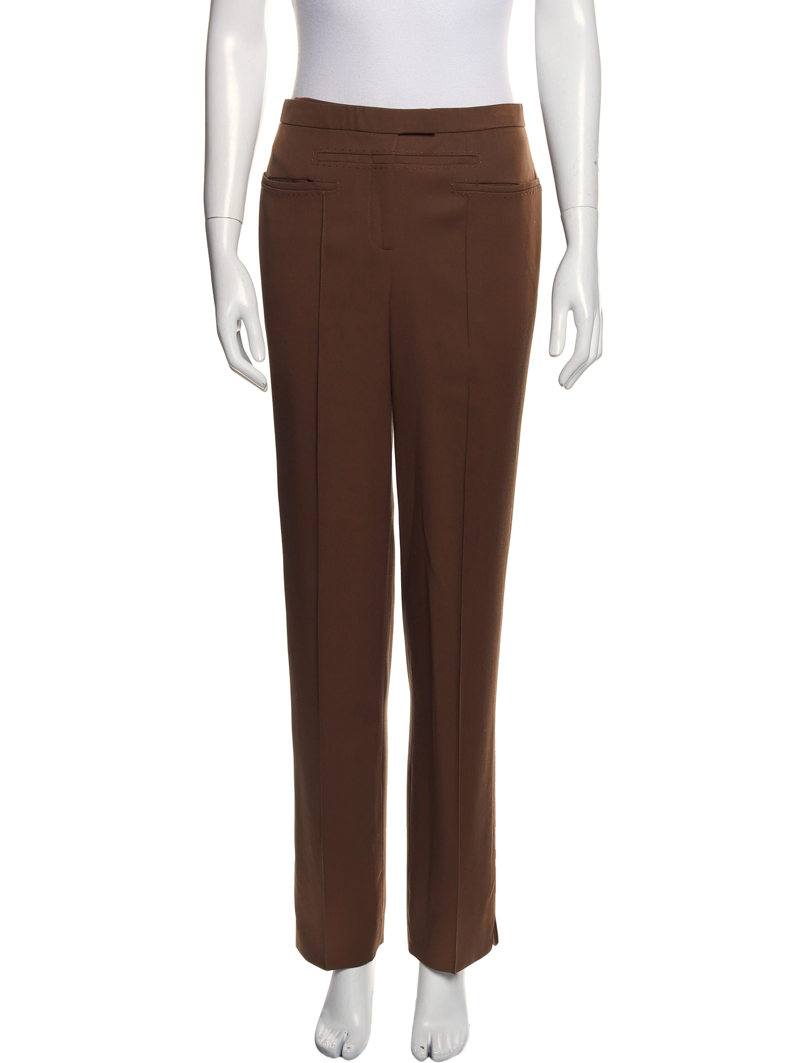 Ralph Rucci Vintage Straight Leg Pants