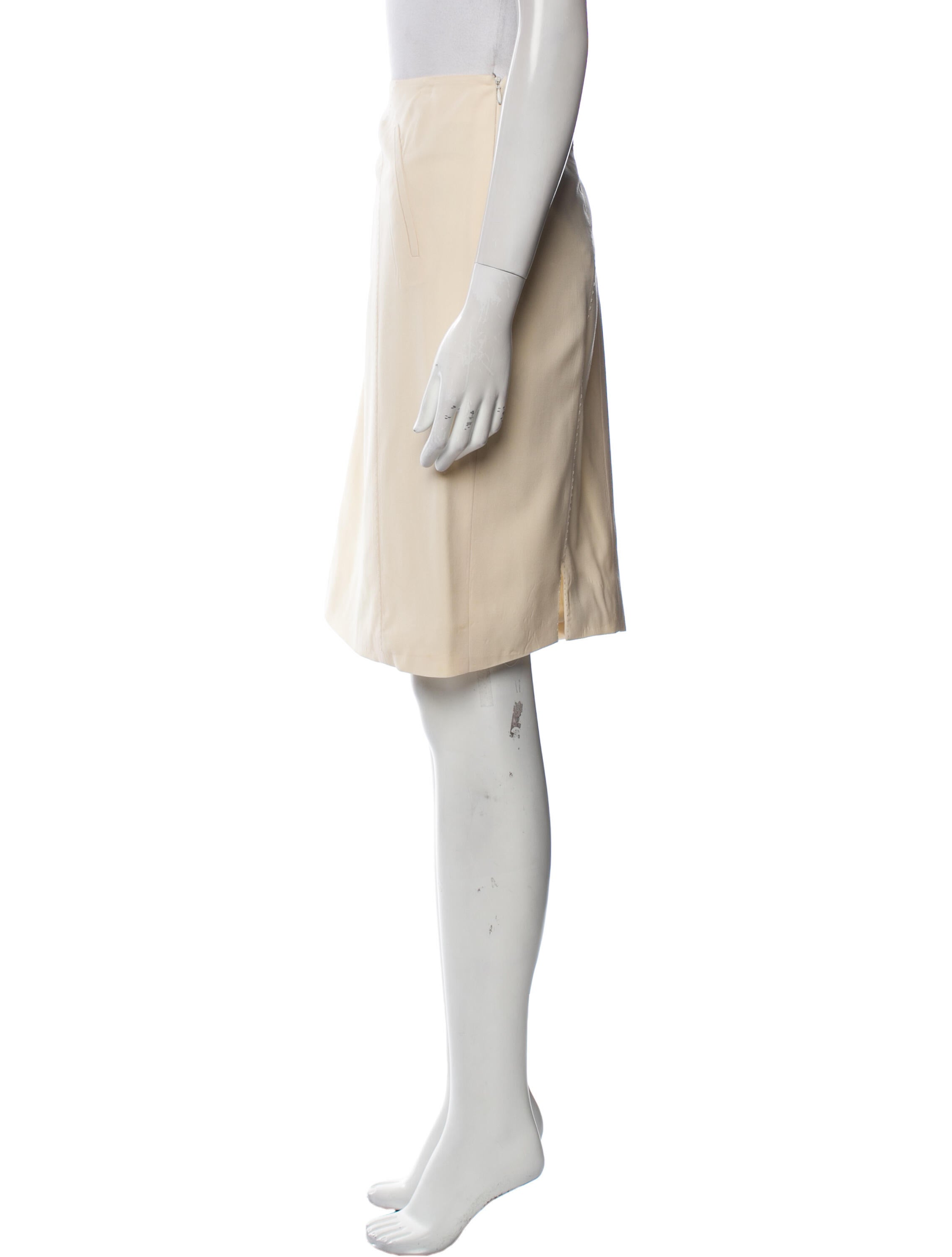 Ralph Rucci Vintage Knee-Length Skirt