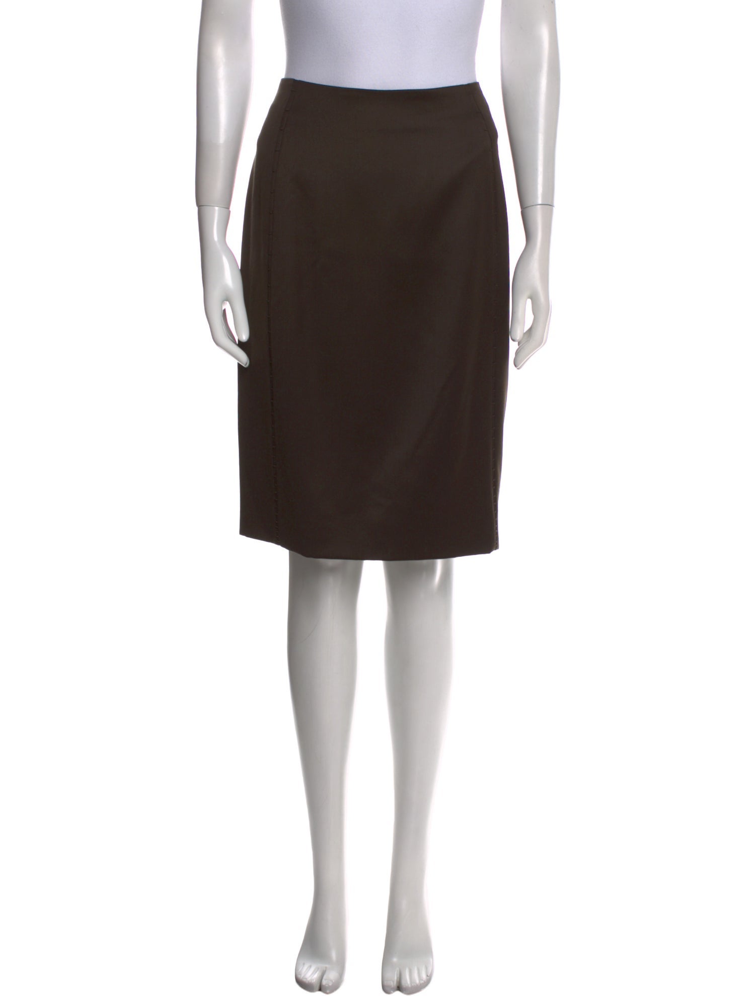 Ralph Rucci Vintage Knee-Length Skirt
