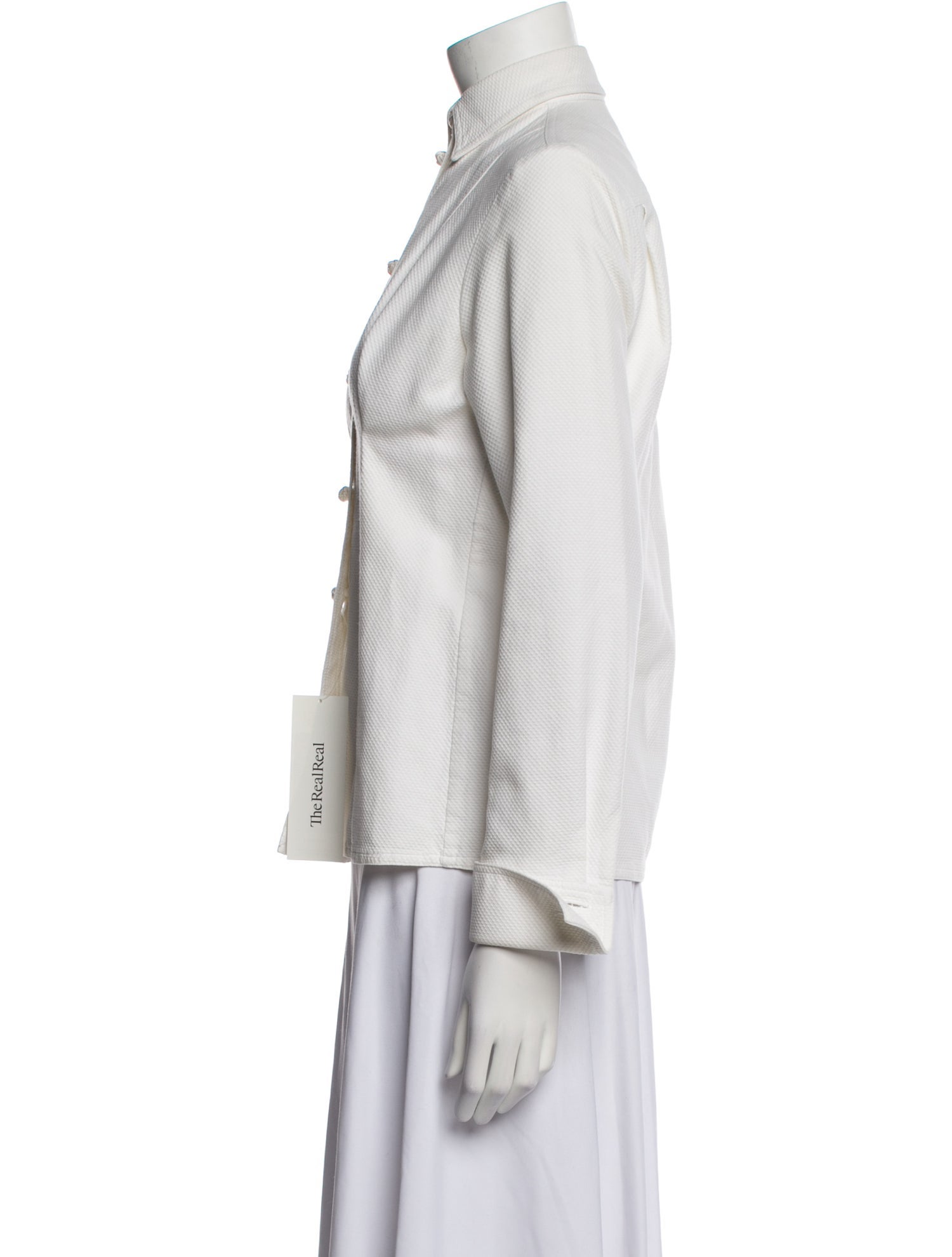 Ralph Rucci Vintage Late 1980's - Early 1990's Button-Up Top