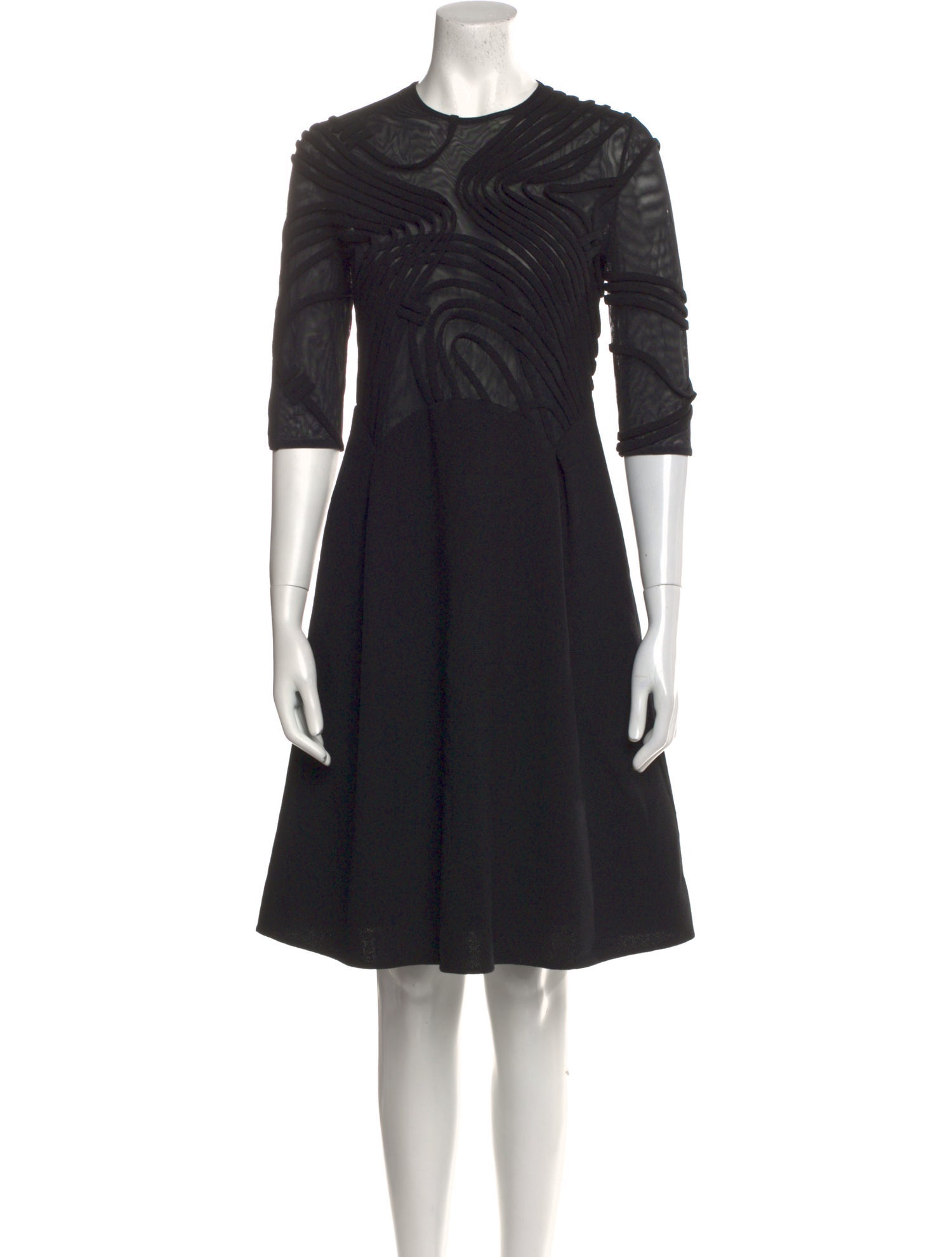 Ralph Rucci Vintage Knee-Length Dress