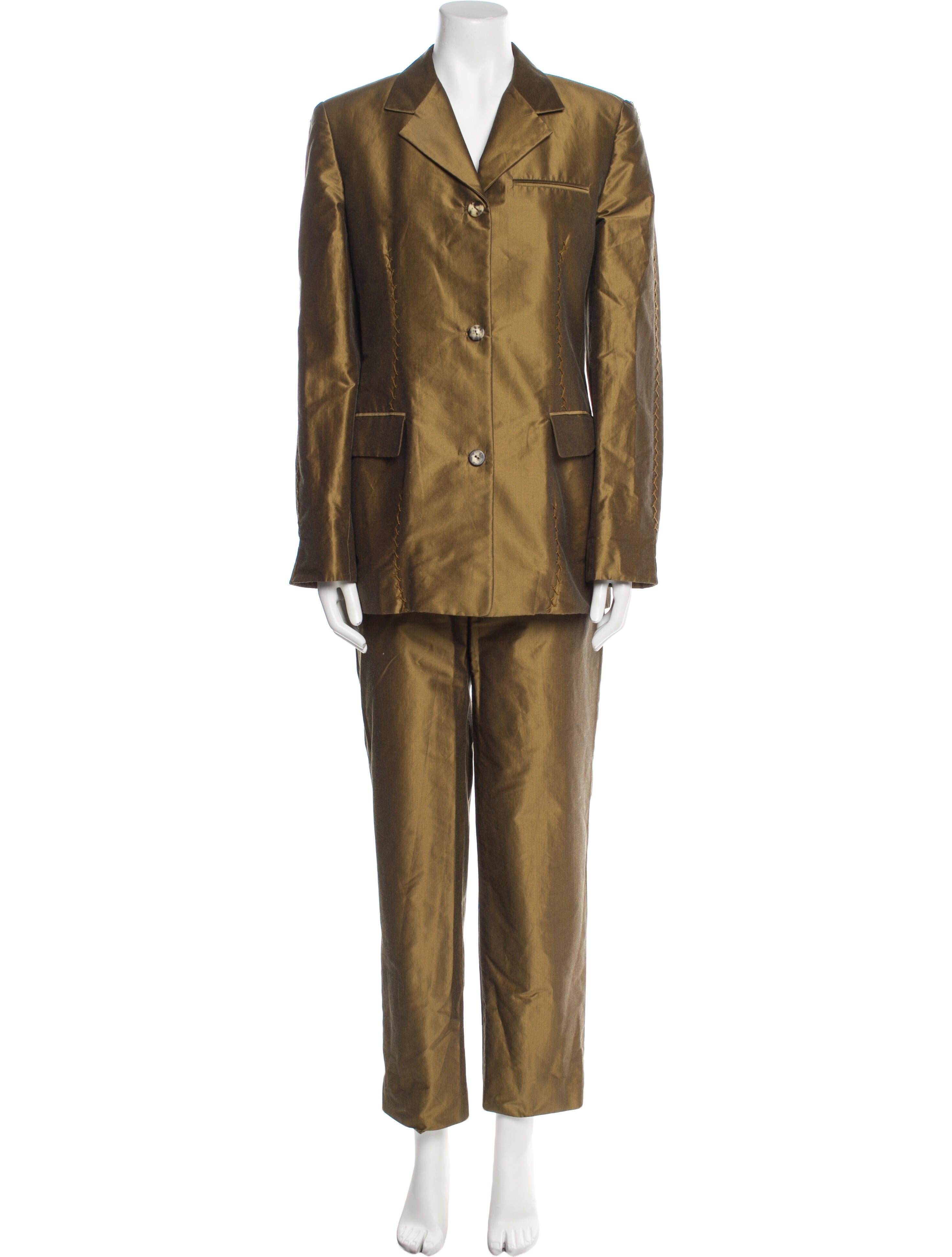 Chado by Ralph Rucci Vintage Late 1990's - Early 2000's Pantsuit