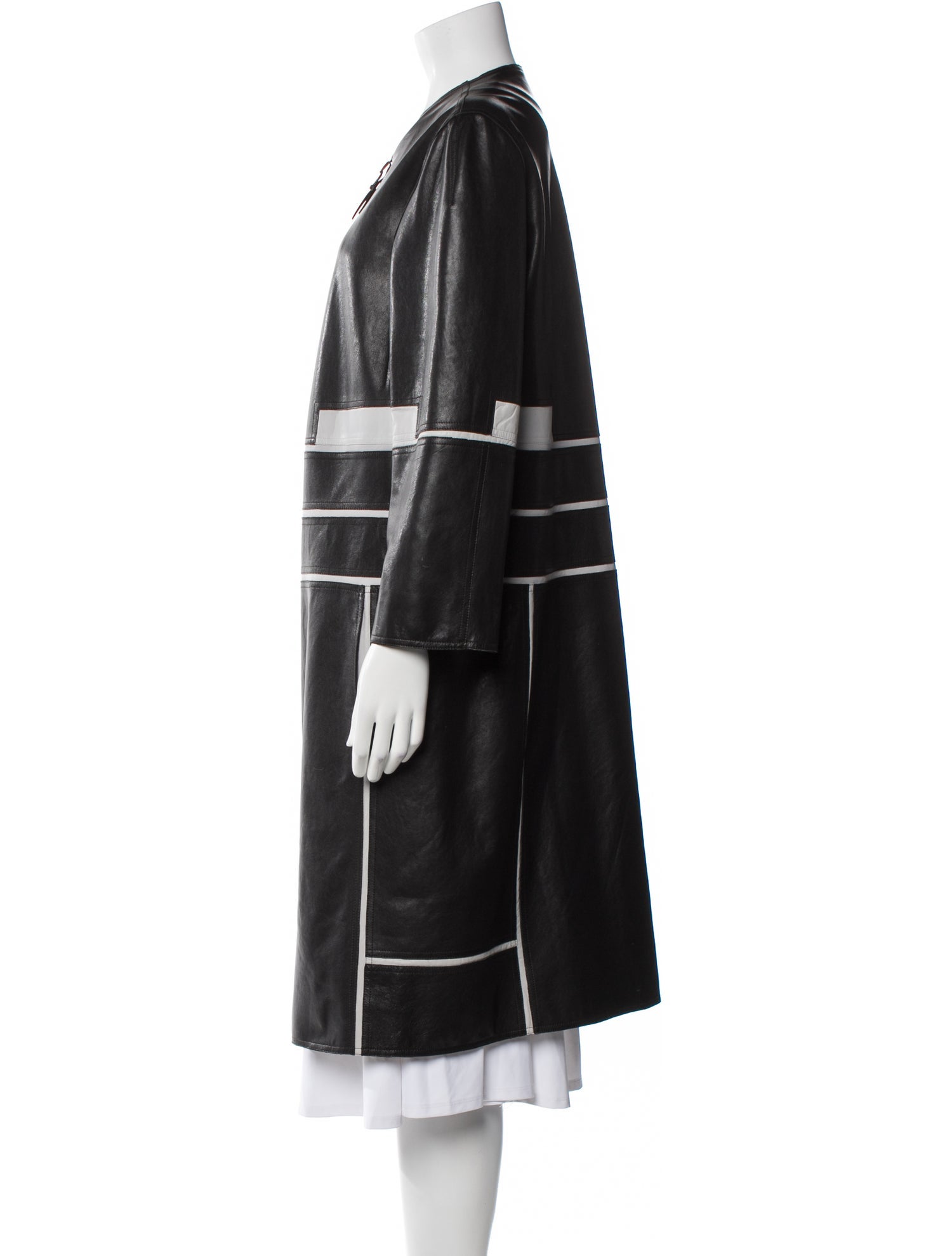 Ralph Rucci Vintage Leather Trench Coat