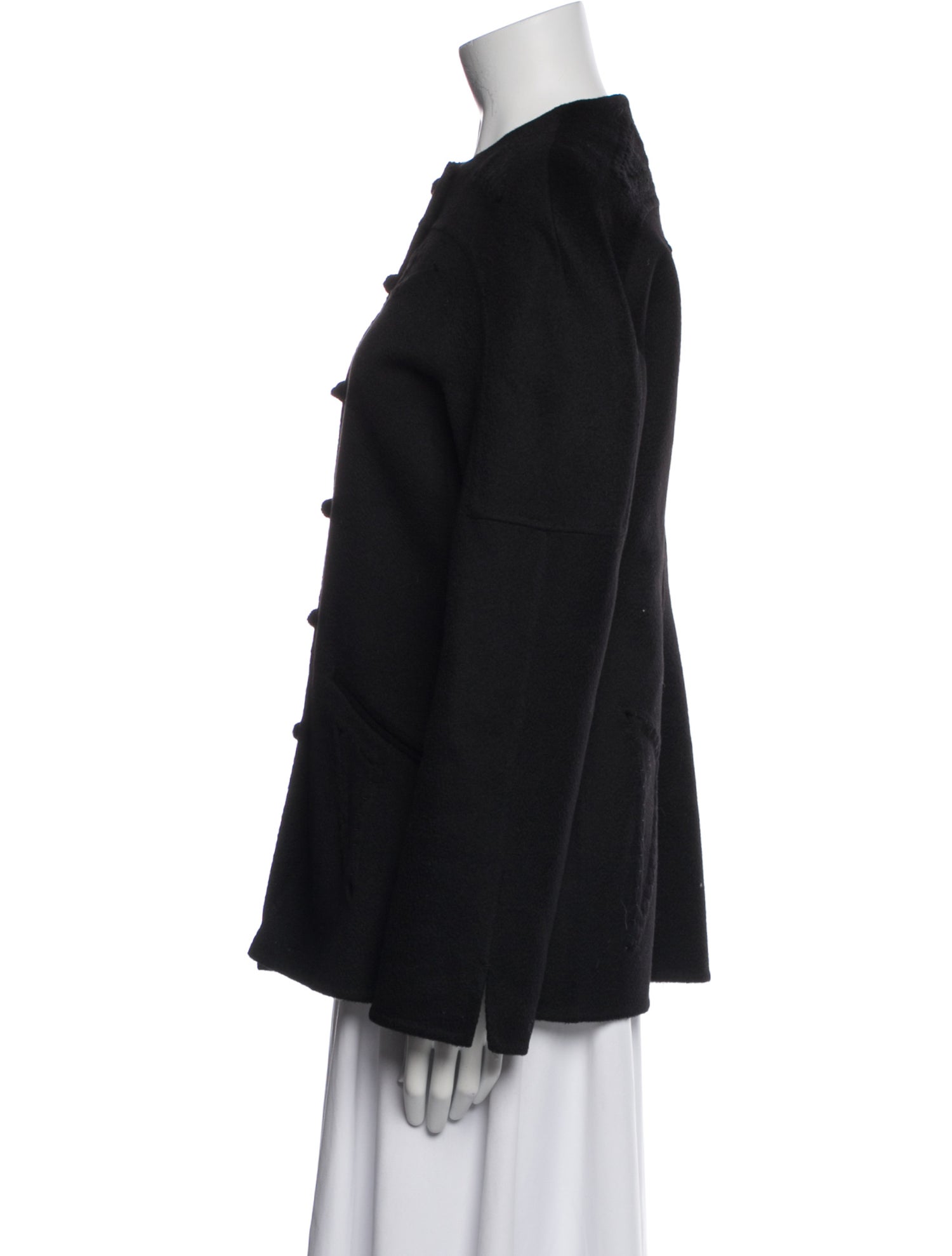 Chado by Ralph Rucci Late 2000's - Early 2010's Cashmere Jacket