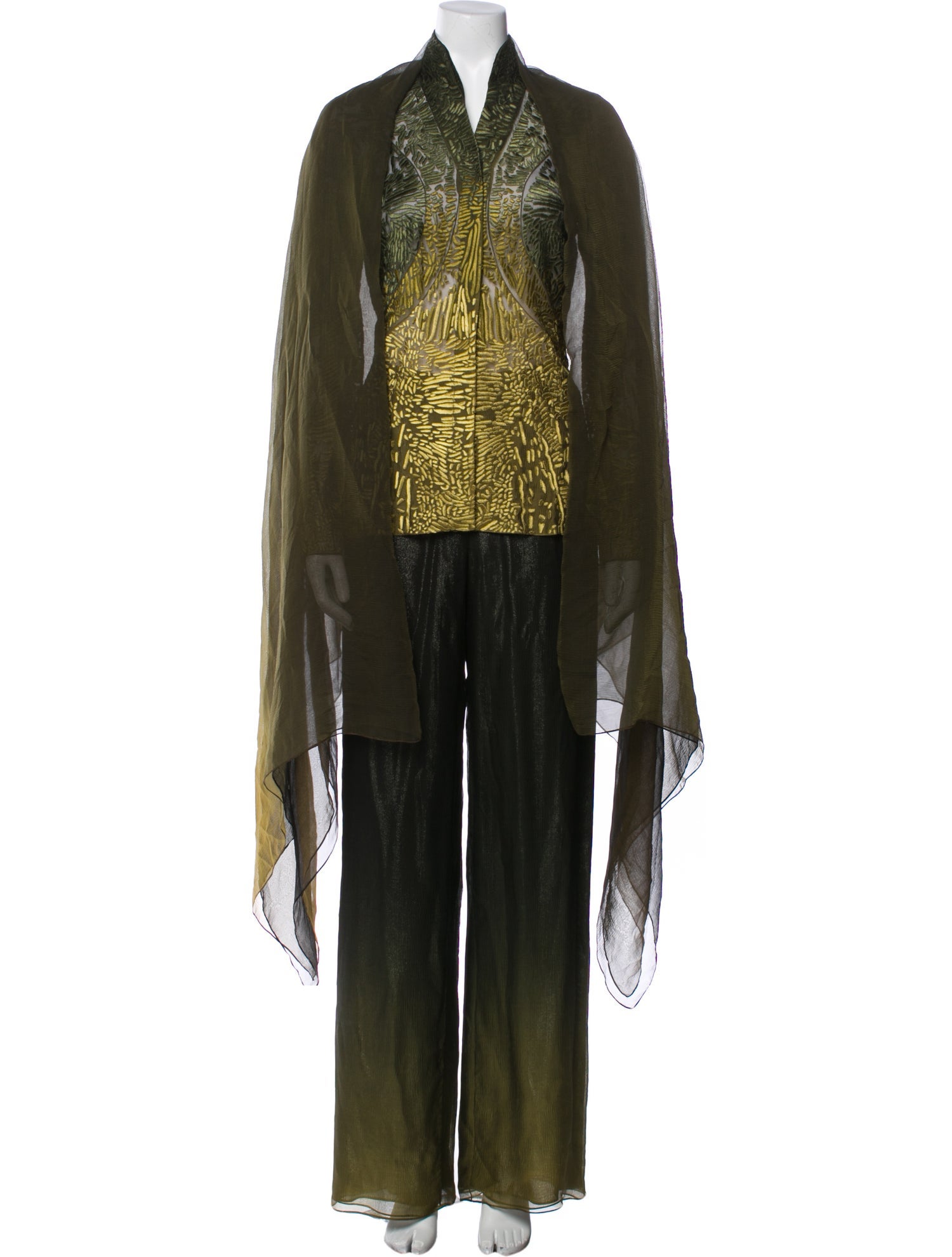 Chado by Ralph Rucci Vintage 2004 Pantsuit