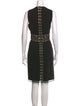 Ralph Rucci Wool Knee-Length Dress
