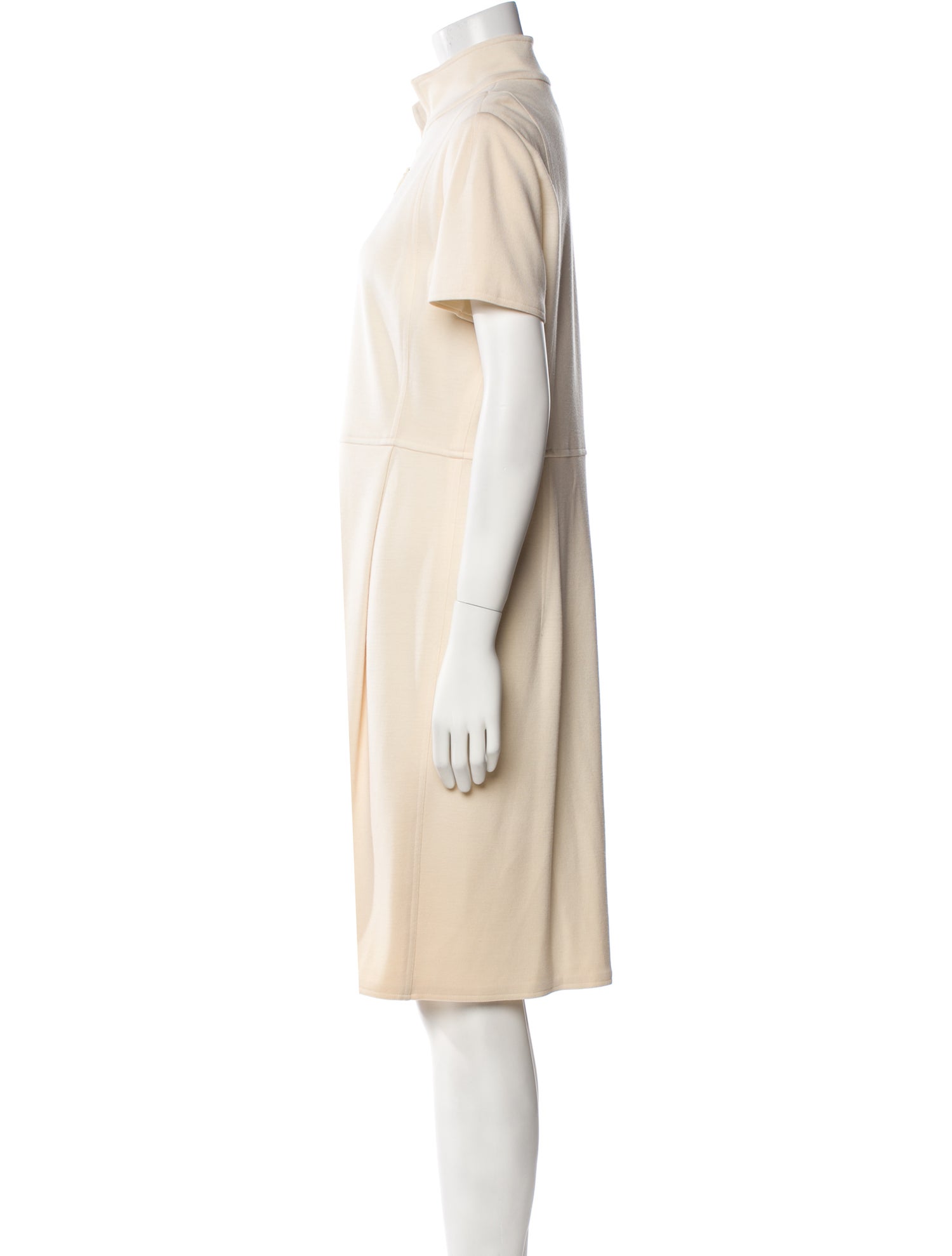 Chado by Ralph Rucci Late 2000's - Early 2010's Knee-Length Dress