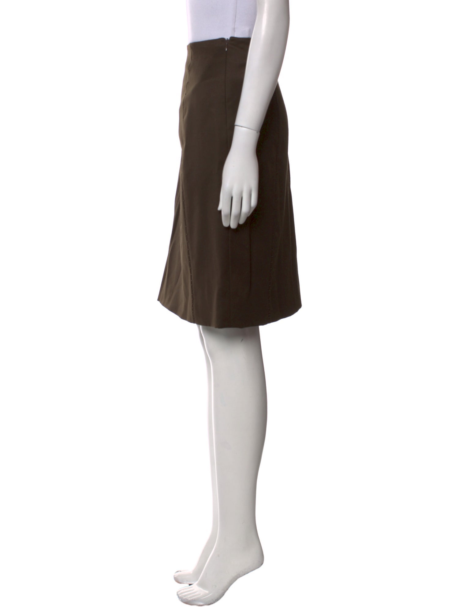 Chado by Ralph Rucci Vintage Knee-Length Skirt