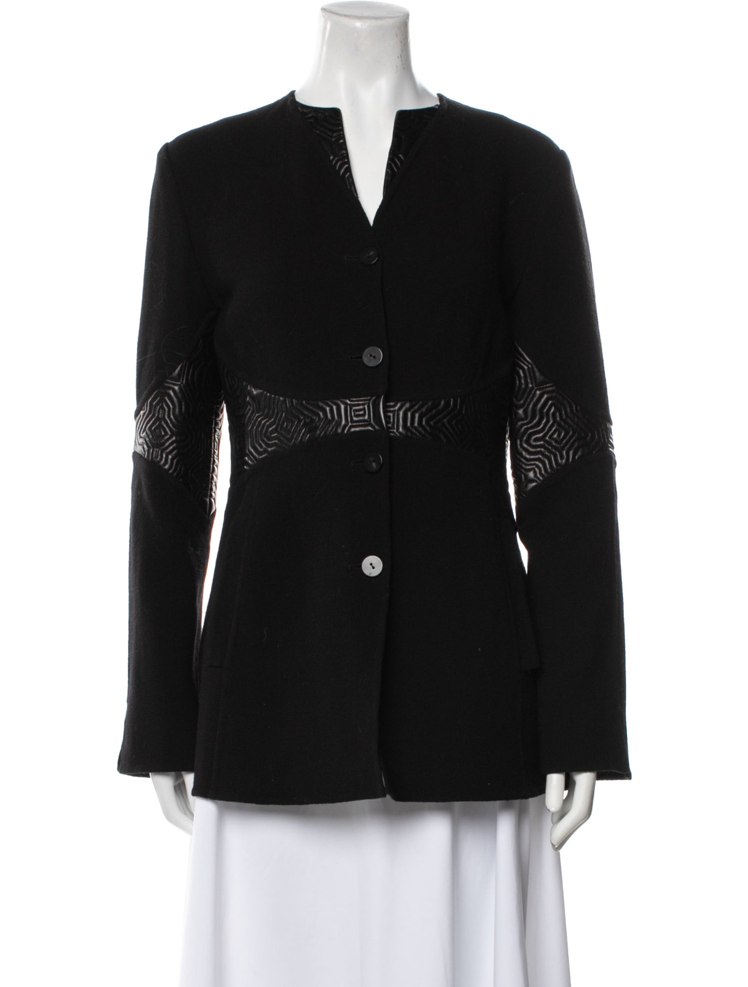 Chado by Ralph Rucci 2013 Wool Evening Jacket