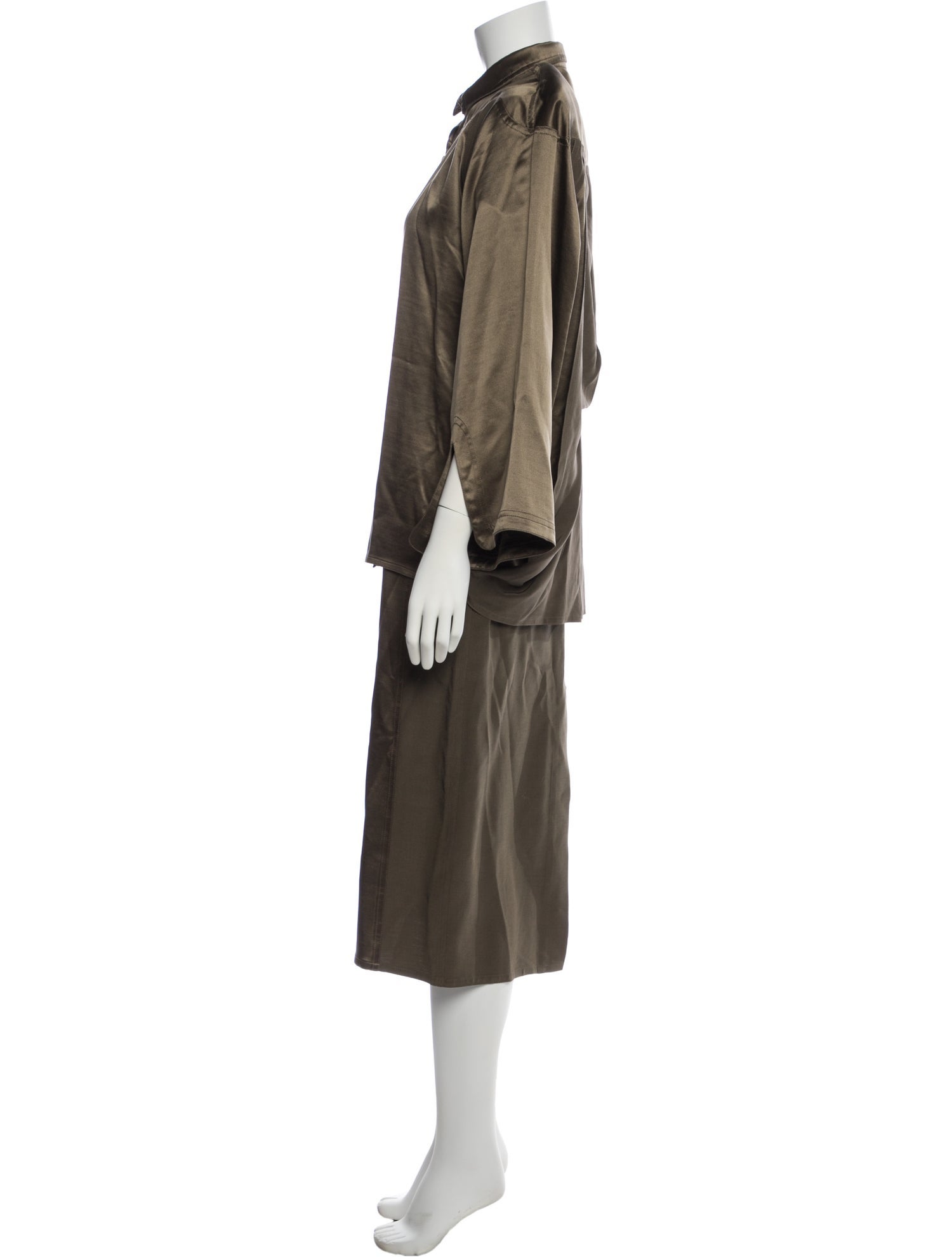 Ralph Rucci Vintage 1980's Skirt Set