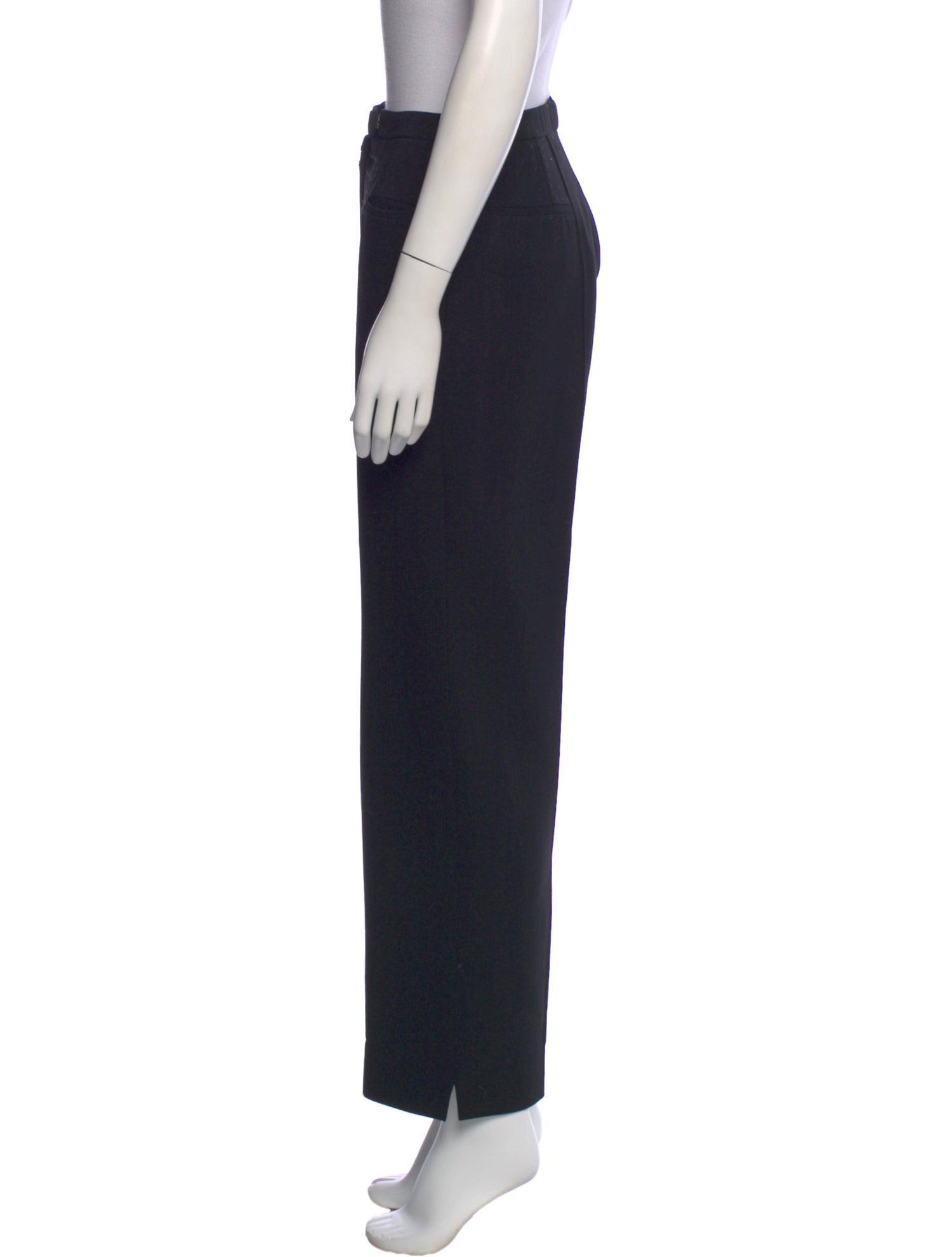 Ralph Rucci Wool Straight Leg Pants