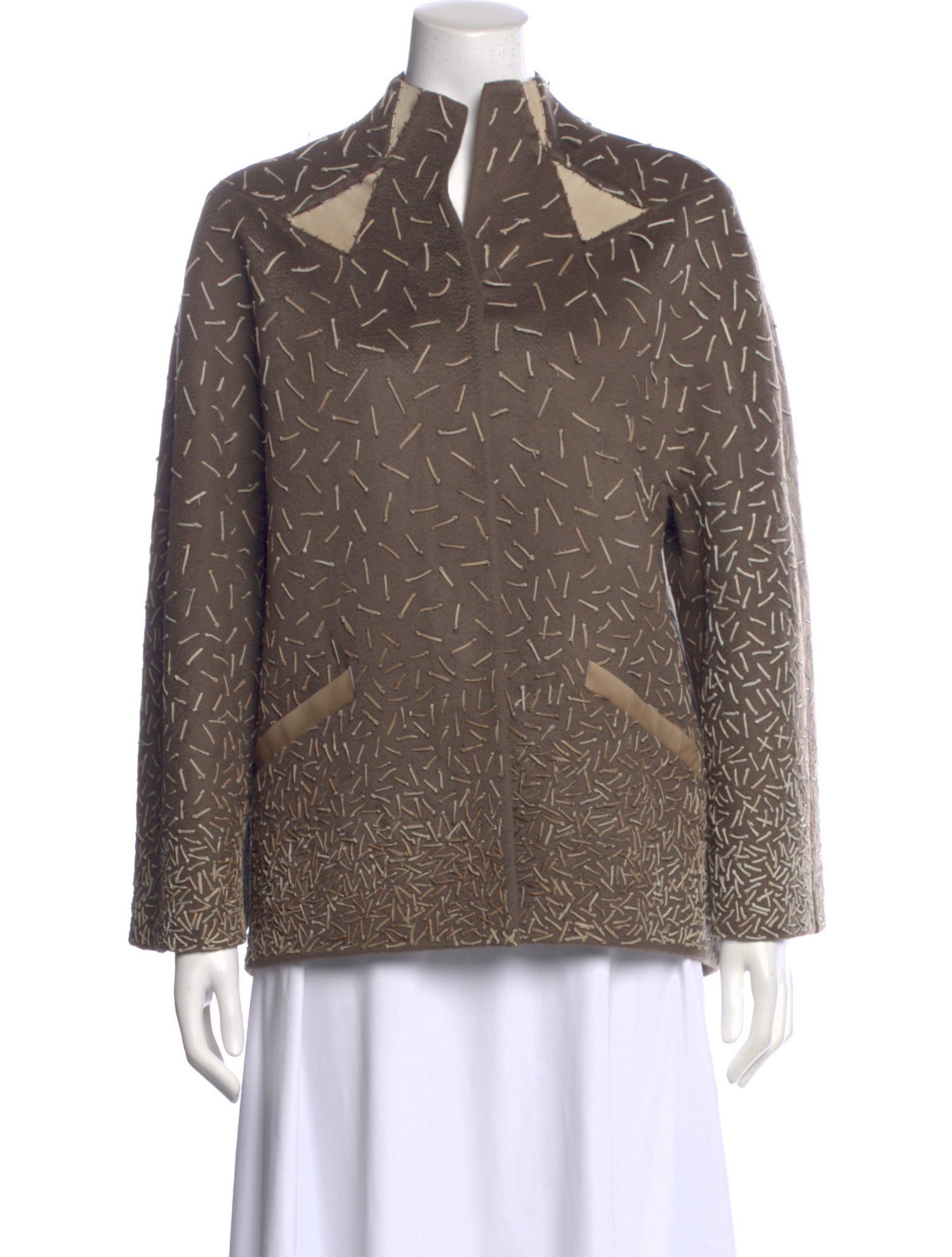 Ralph Rucci Vintage Cashmere Blouse