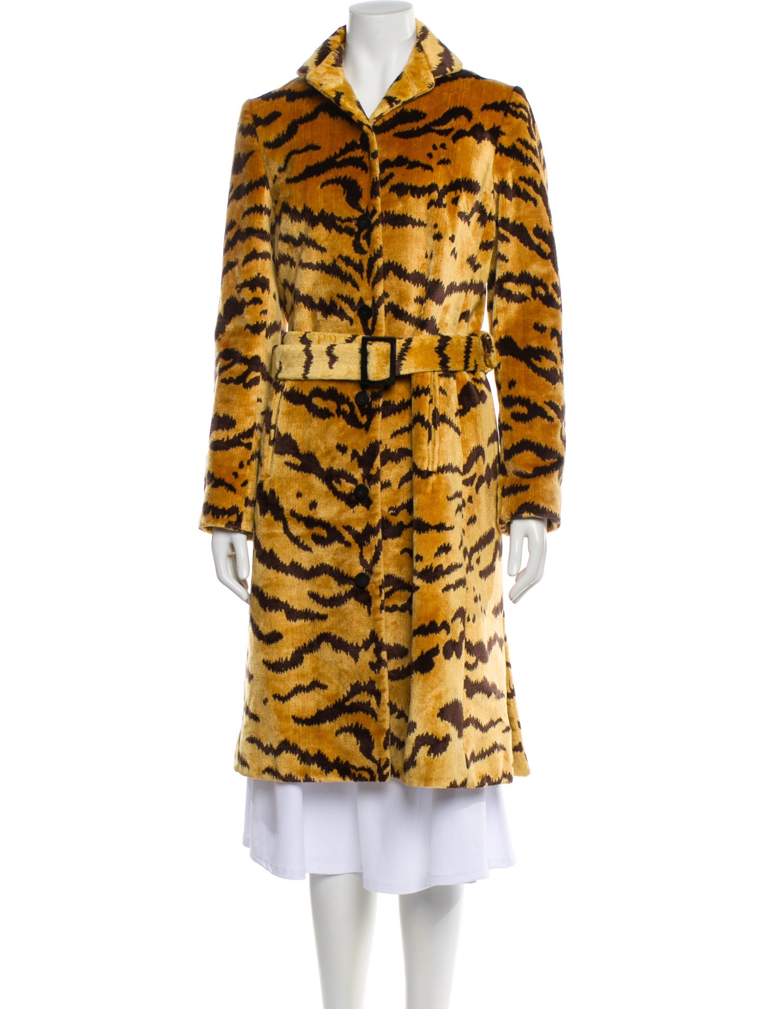 Chado by Ralph Rucci Vintage 2004 Faux Fur Coat