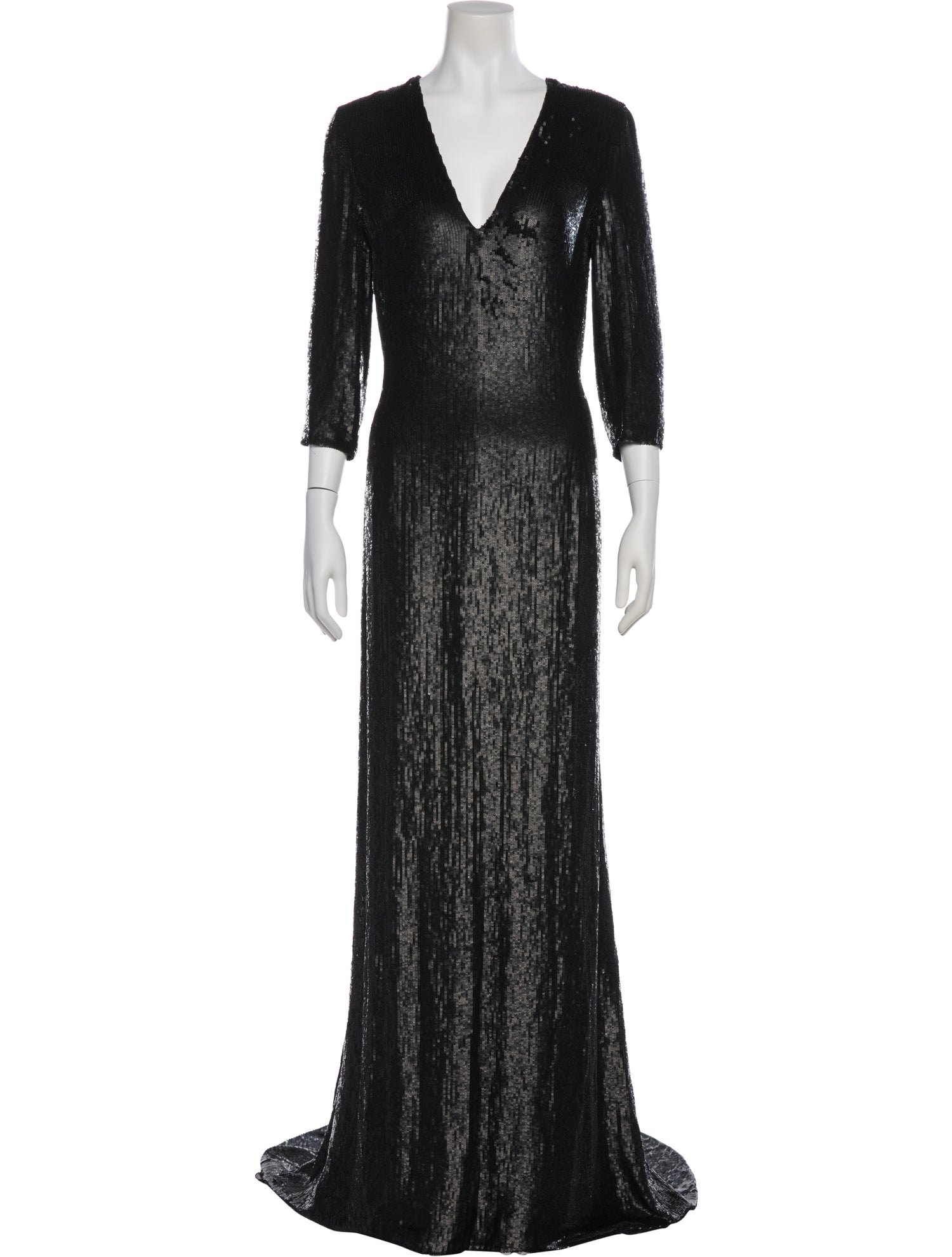 Ralph Rucci Silk Long Dress