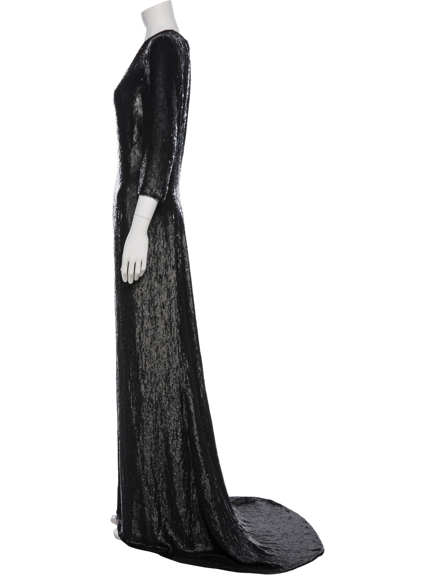 Ralph Rucci Silk Long Dress