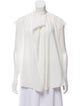 Lemaire Draped Silk Blouse
