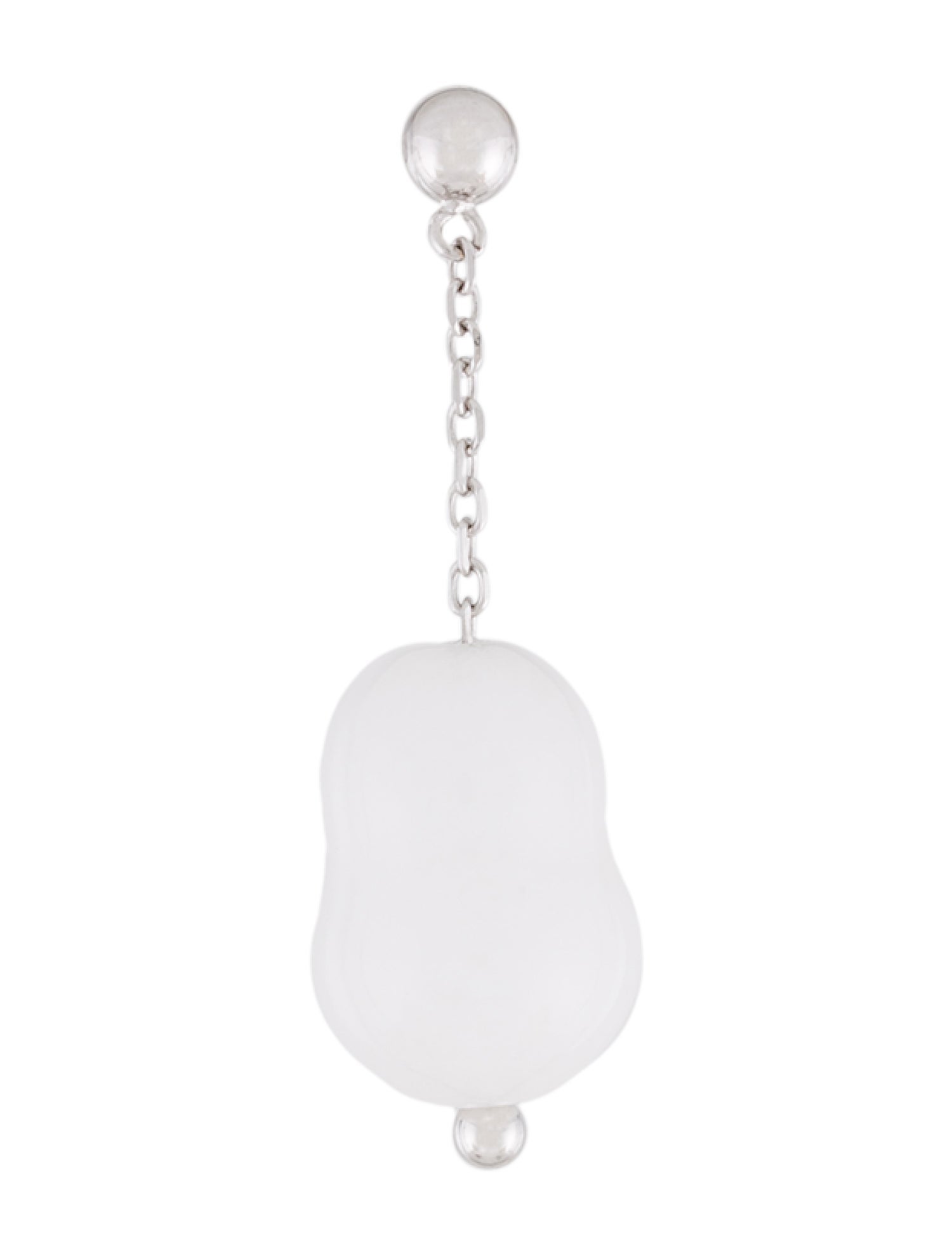Lemaire Quartz Carved Single Drop Earring