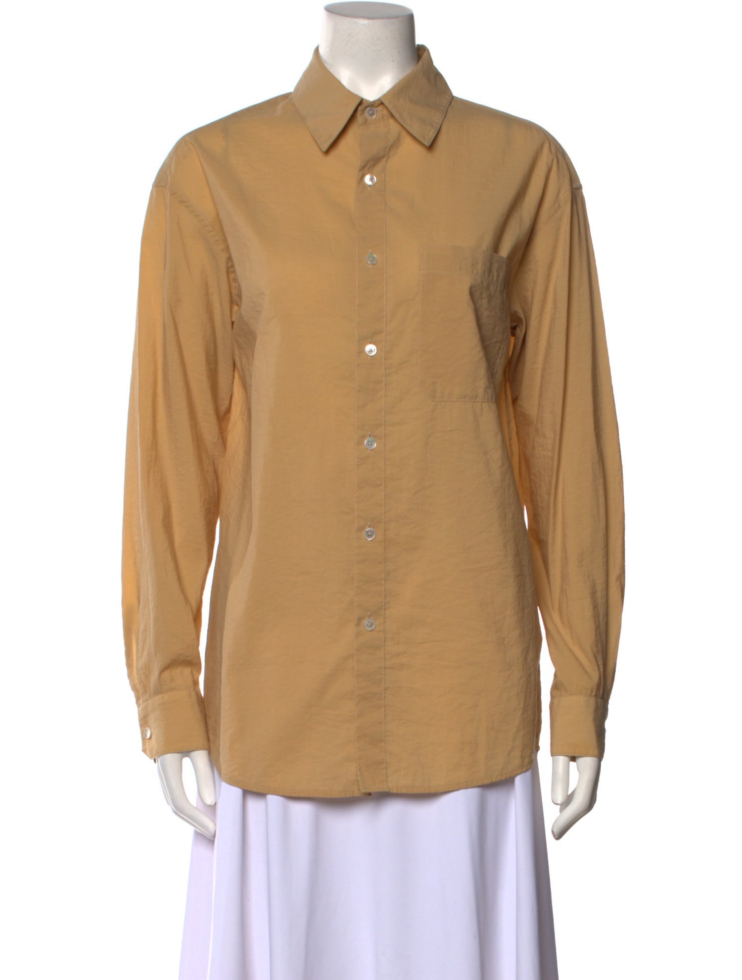 Lemaire Long Sleeve Button-Up Top