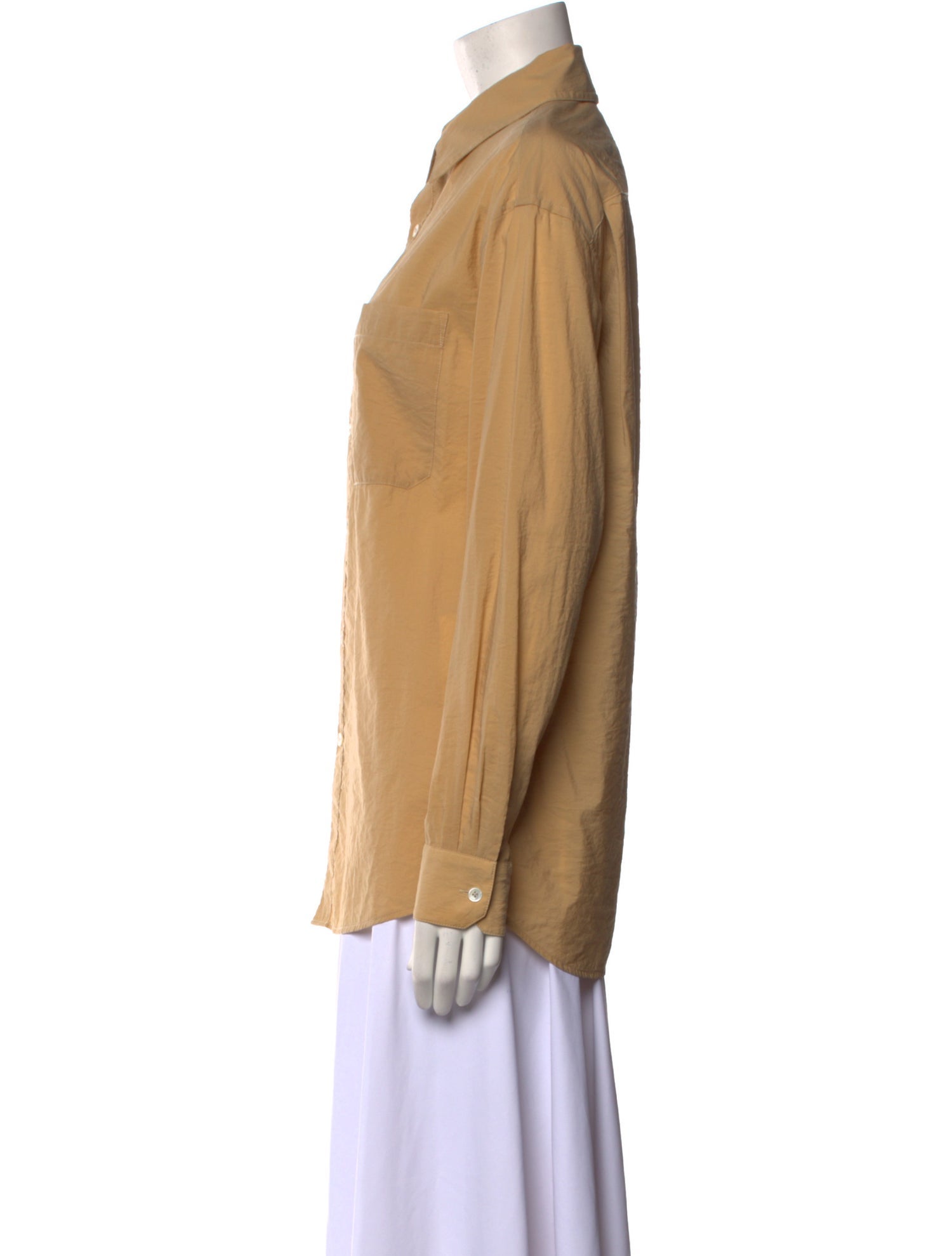 Lemaire Long Sleeve Button-Up Top