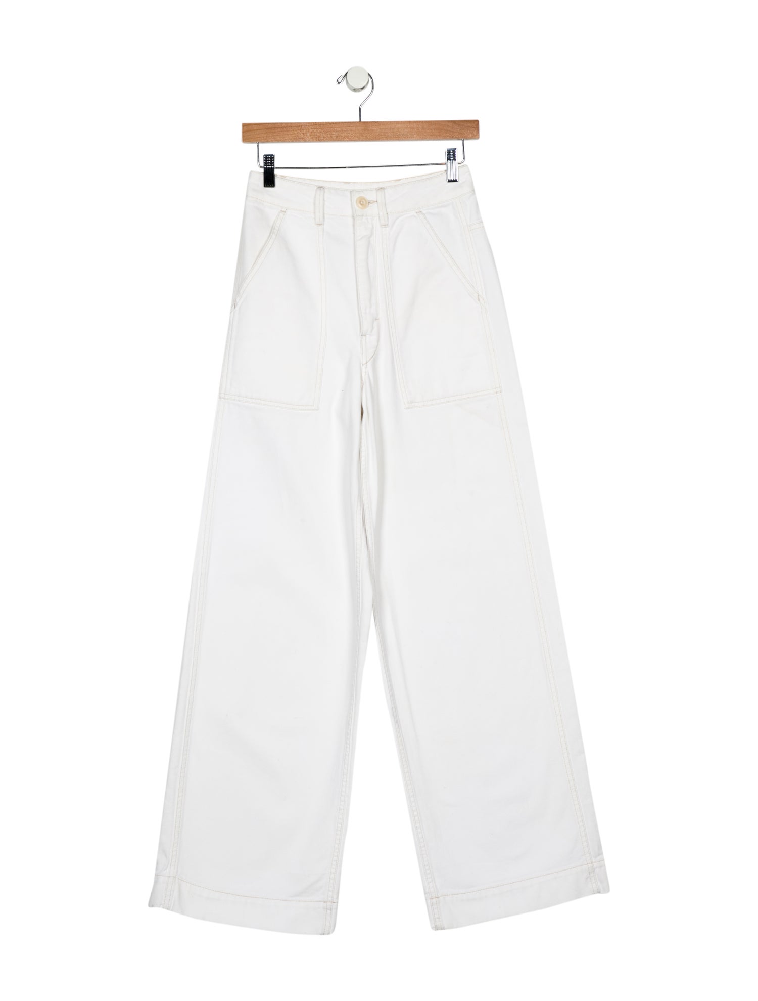 Lemaire High-Rise Wide Leg Jeans