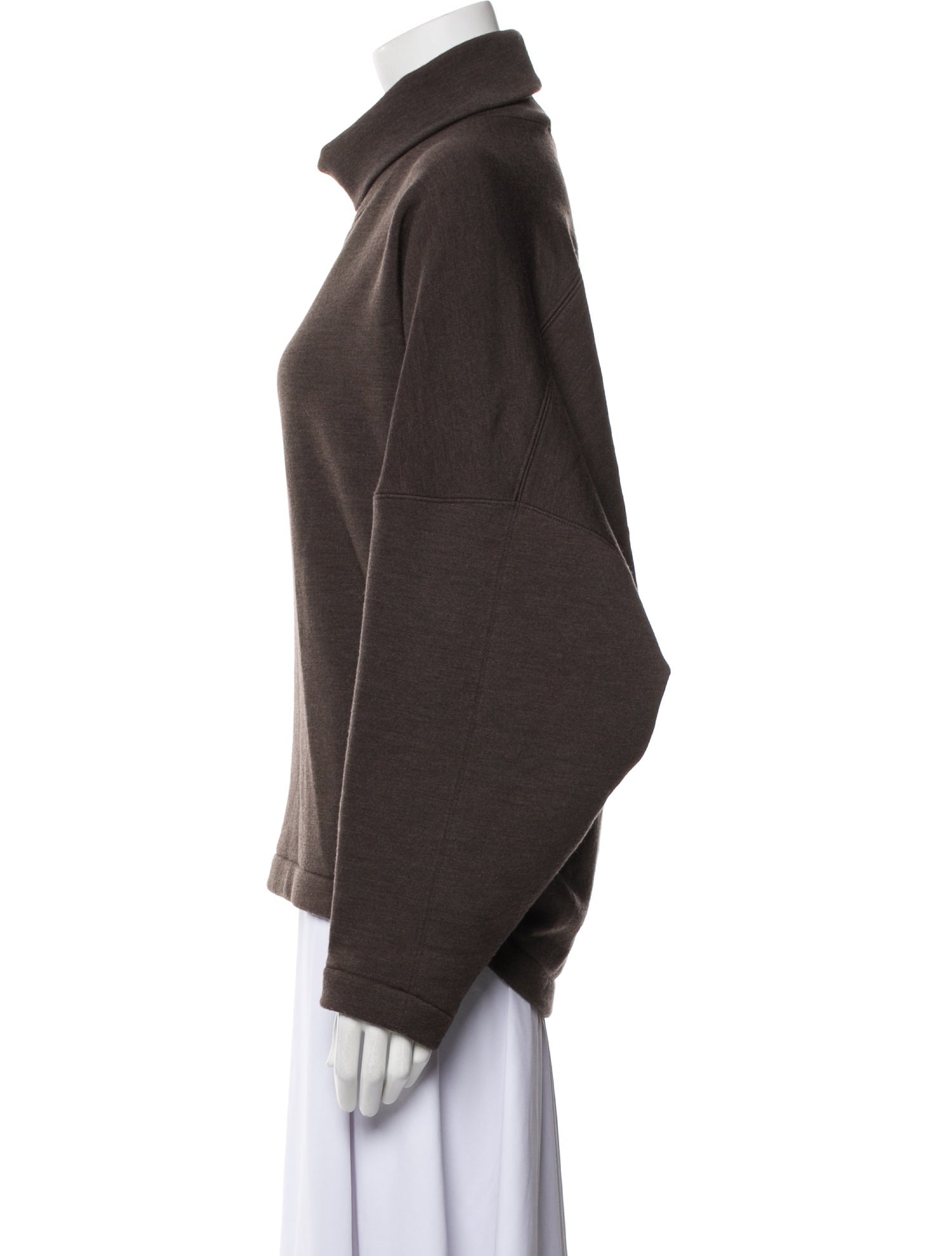 Lemaire Wool Turtleneck Sweatshirt