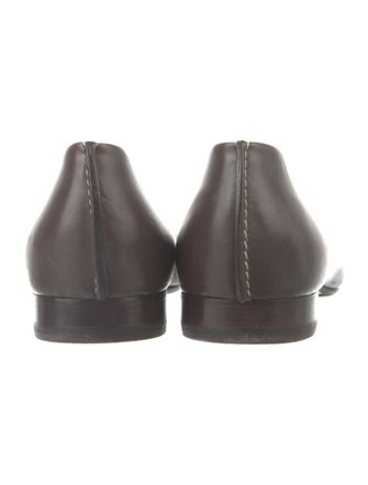 Lemaire Leather Ballet Flats
