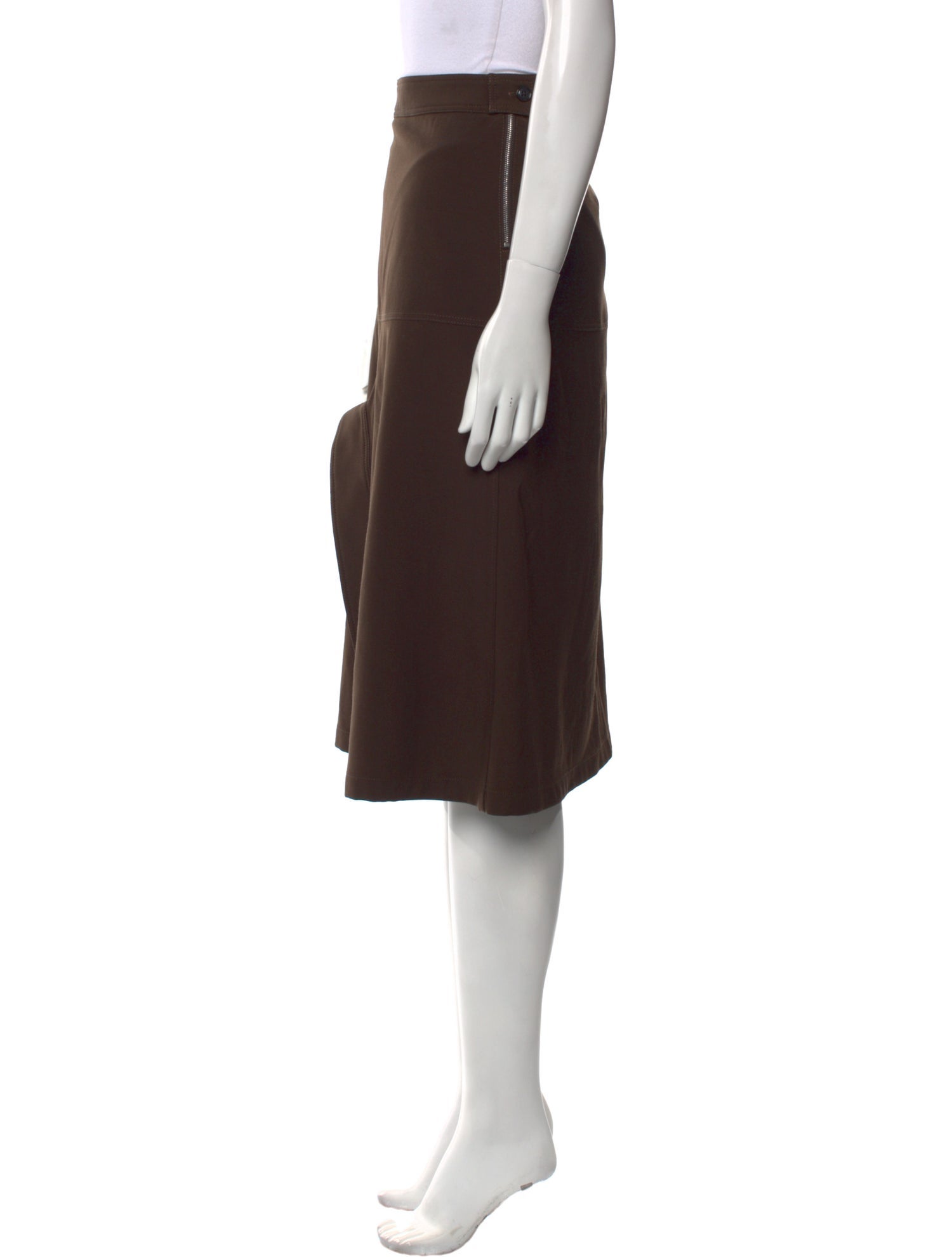 Lemaire Virgin Wool Knee-Length Skirt