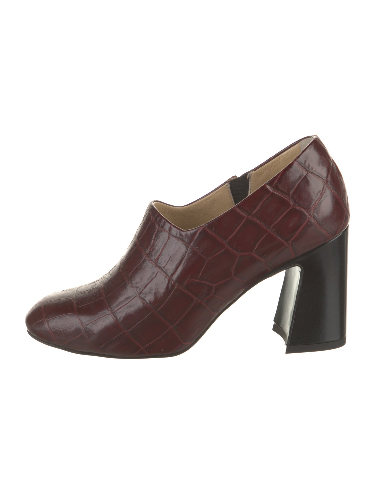 Lemaire Embossed Leather Pumps