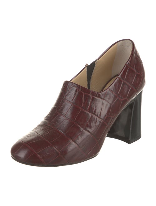 Lemaire Embossed Leather Pumps