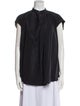 Lemaire Silk Mock Neck Blouse