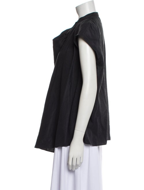 Lemaire Silk Mock Neck Blouse