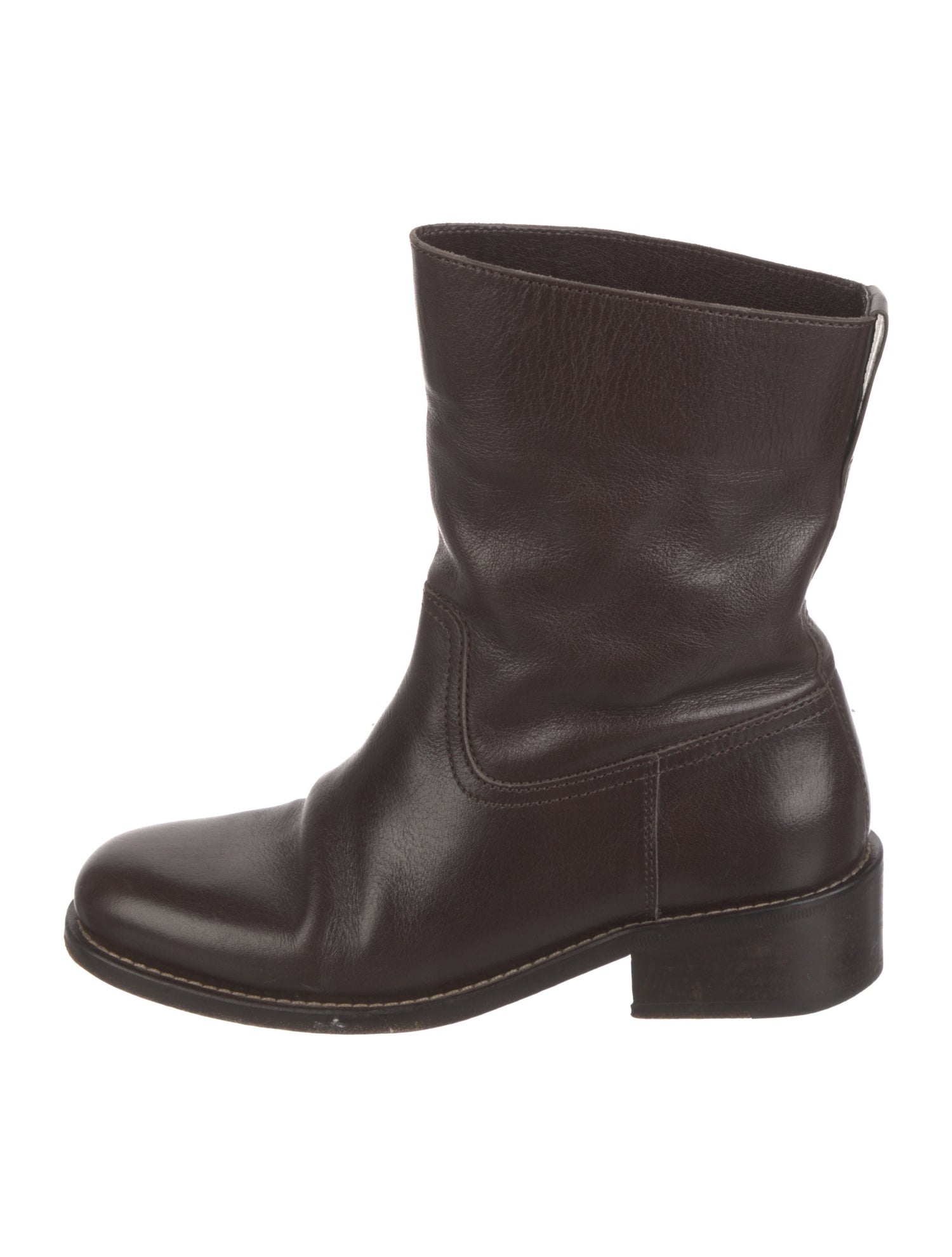 Lemaire Leather Moto Boots