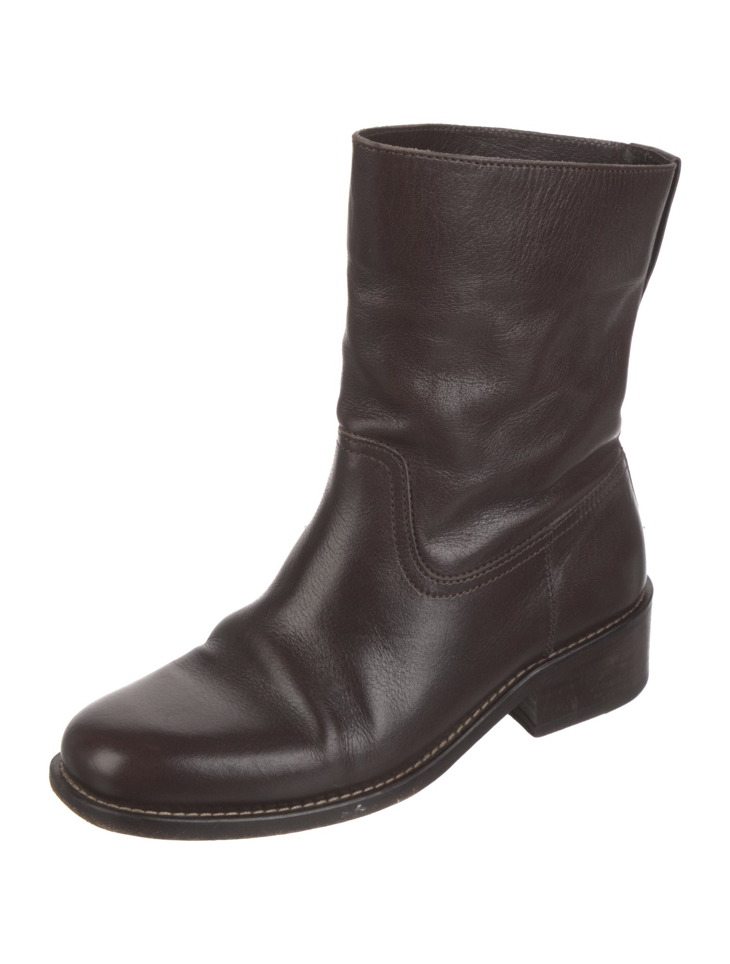 Lemaire Leather Moto Boots