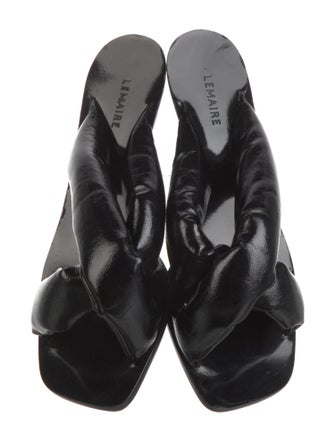 Lemaire Patent Leather Slides