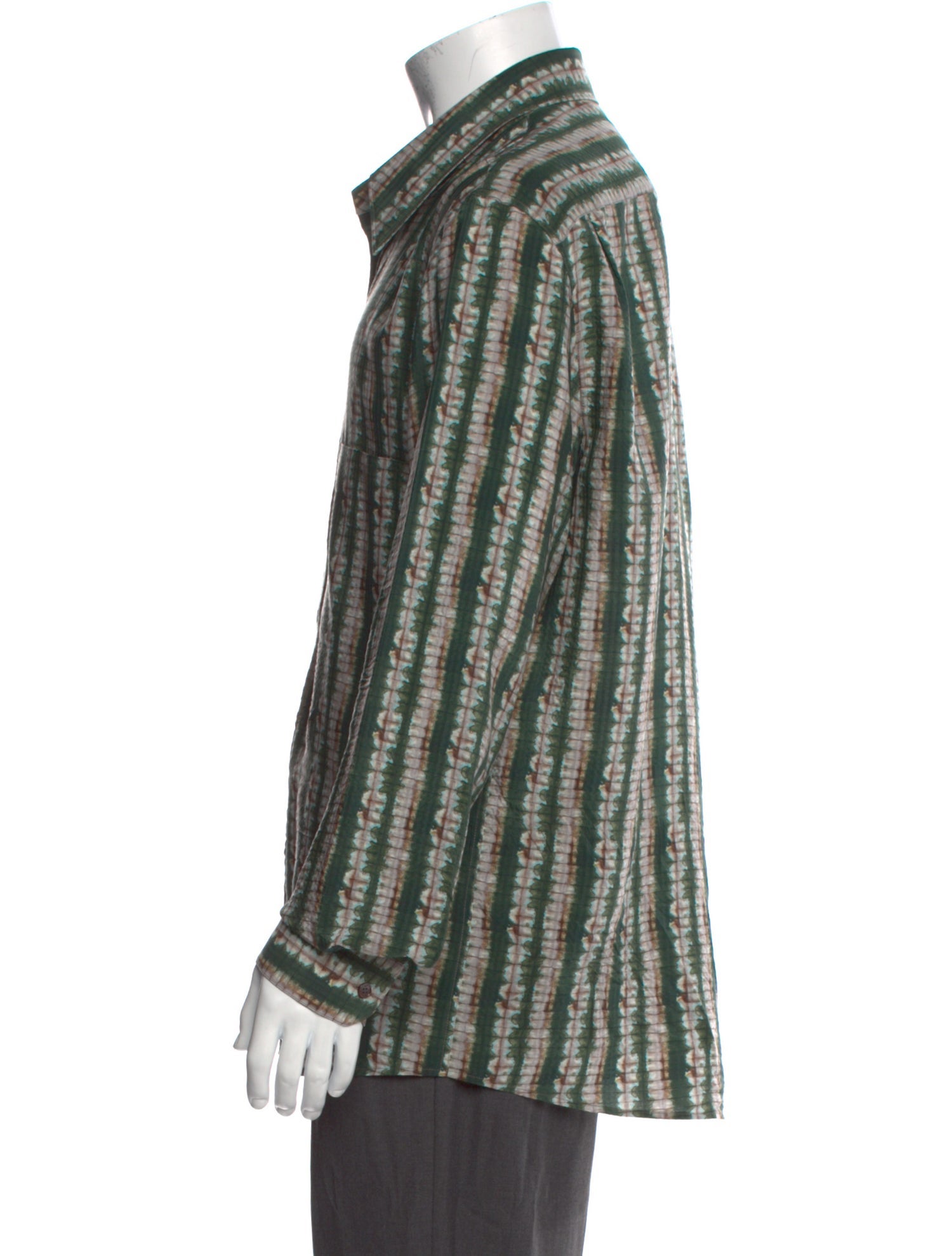 Lemaire Silk Striped Shirt