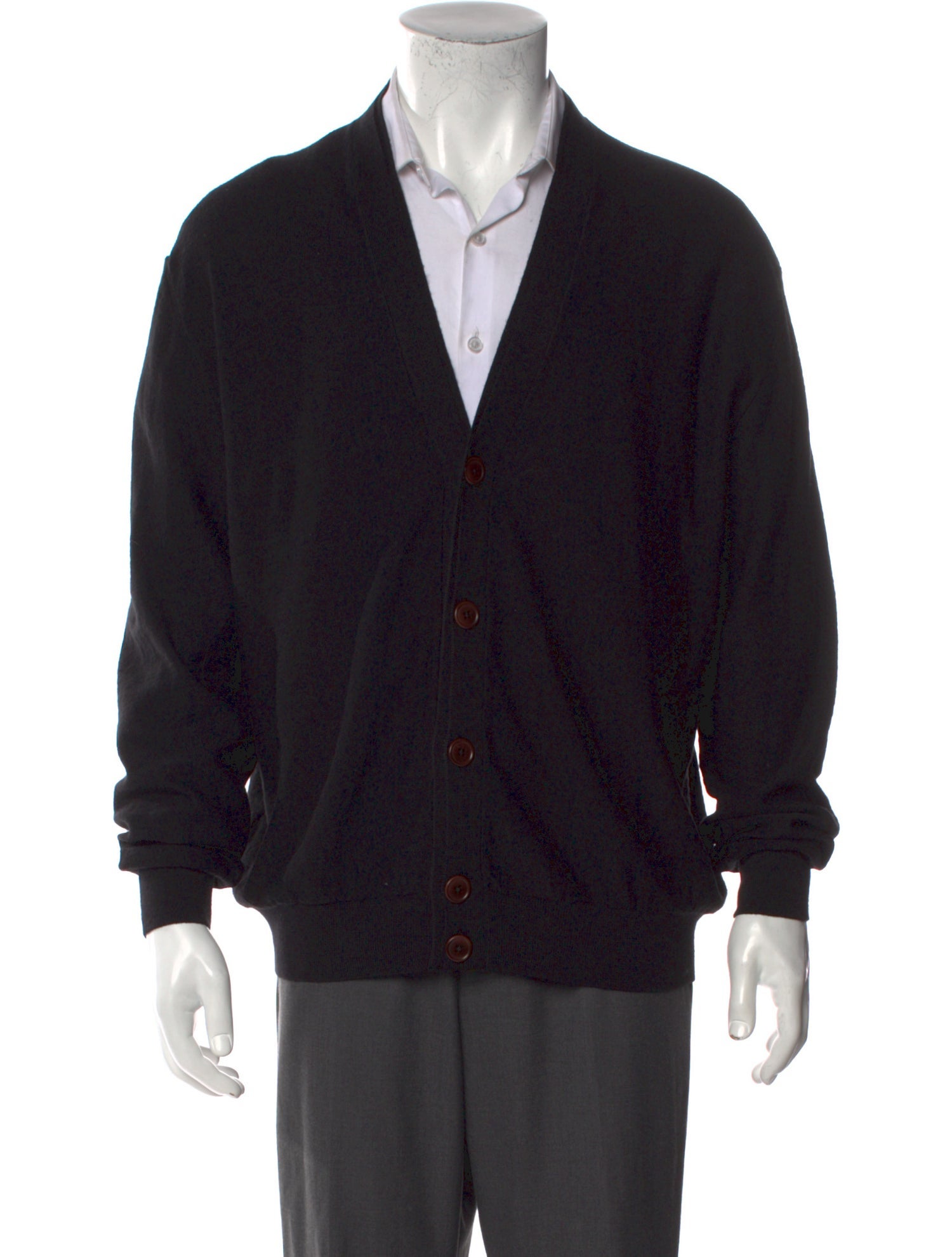 Lemaire V-Neck Long Sleeve Cardigan