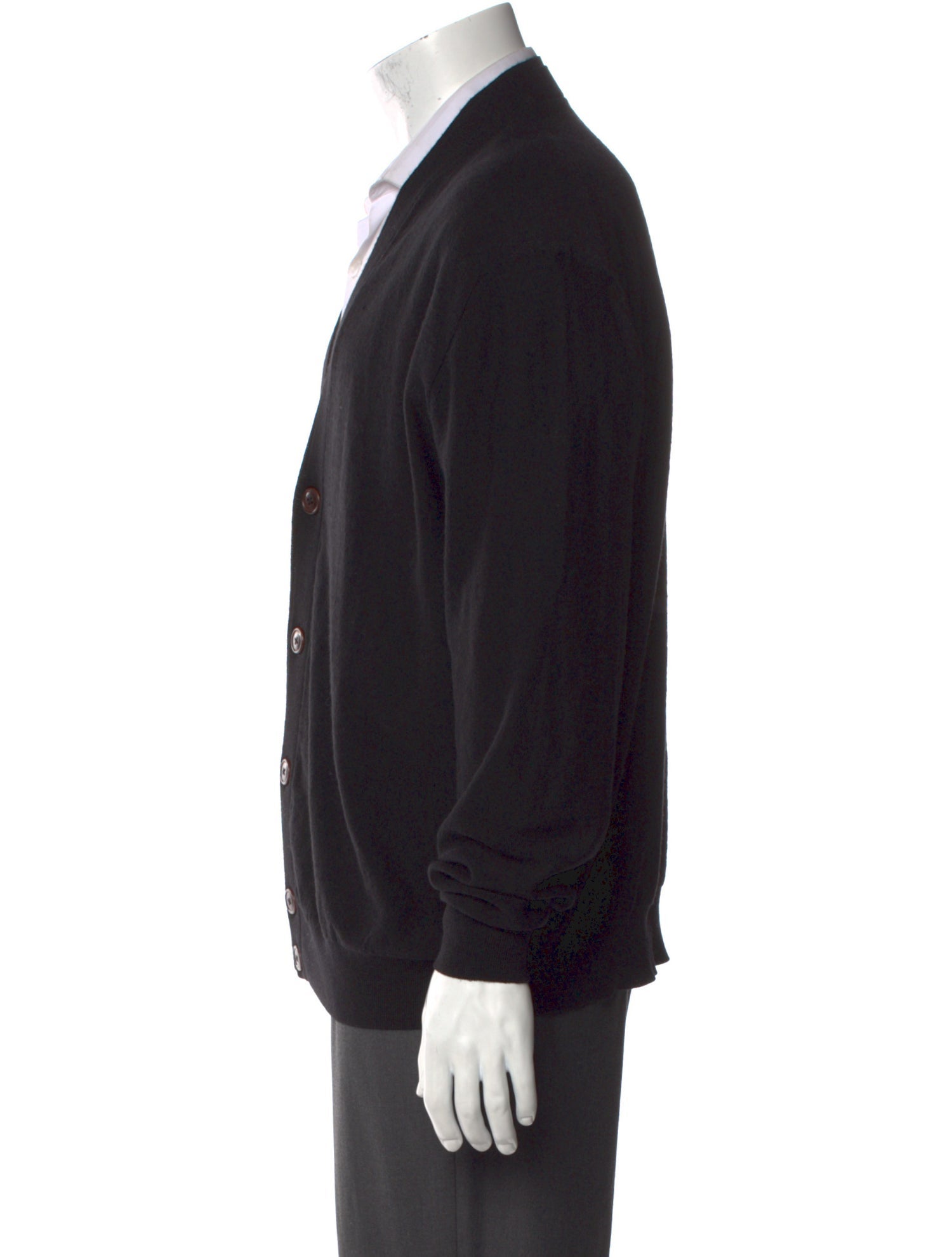 Lemaire V-Neck Long Sleeve Cardigan