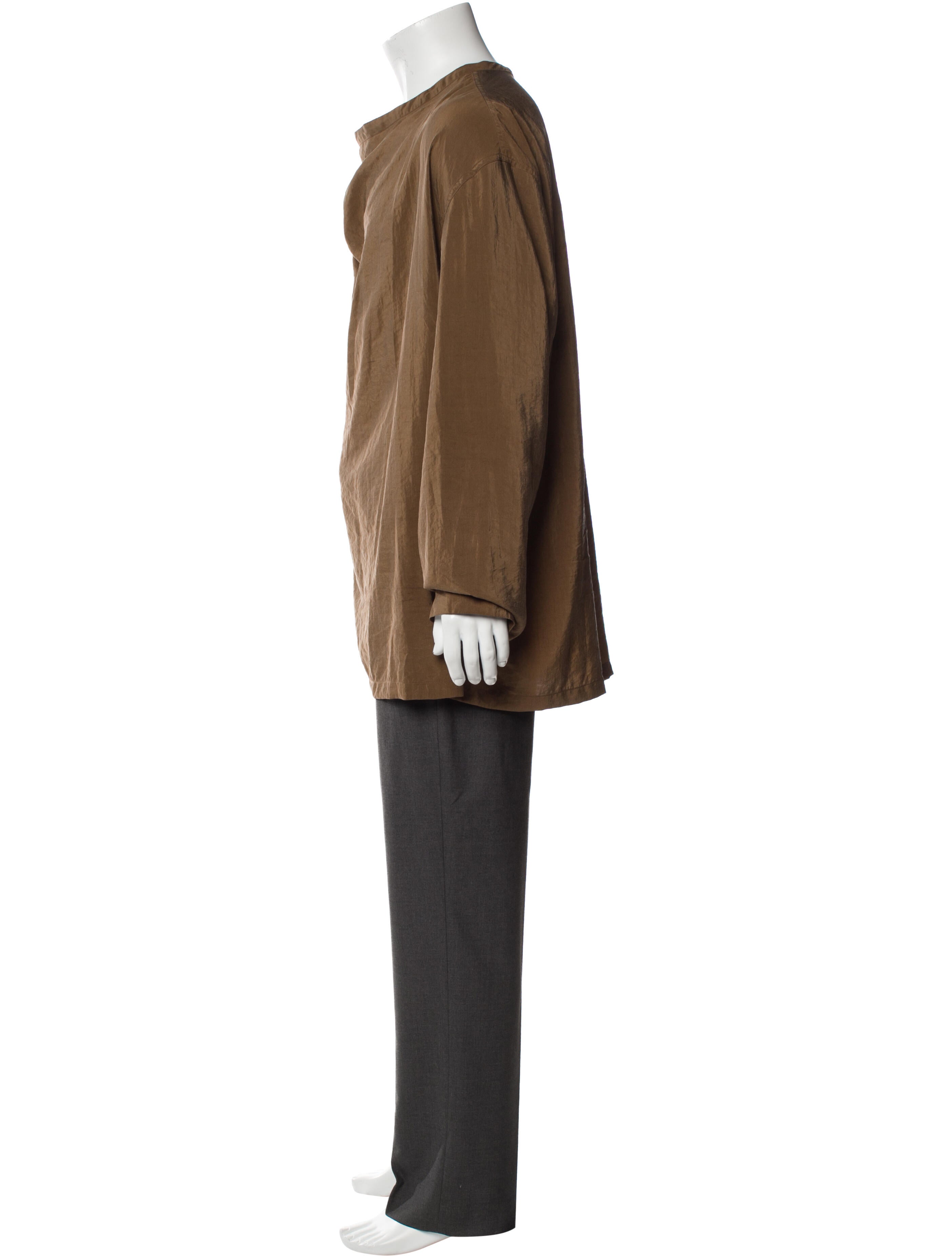 Lemaire Silk Long Sleeve Shirt