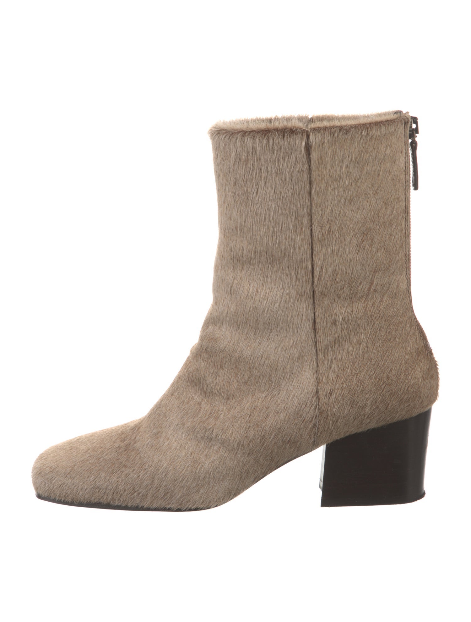 Lemaire Ponyhair Animal Print Boots