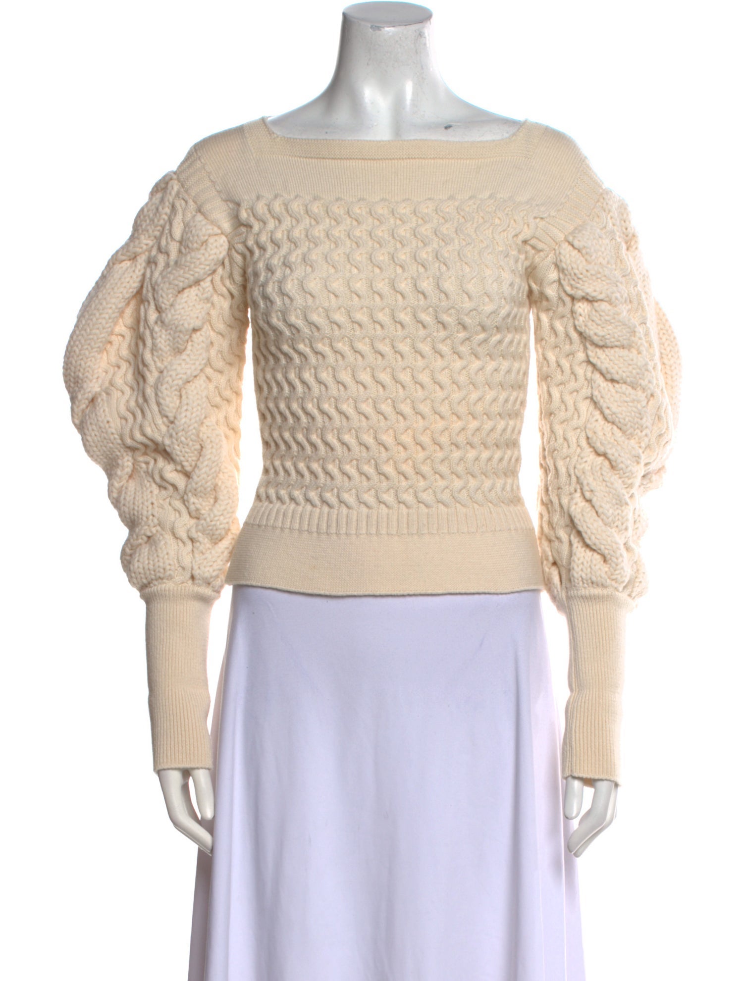 Lemaire Wool Bateau Neckline Sweater