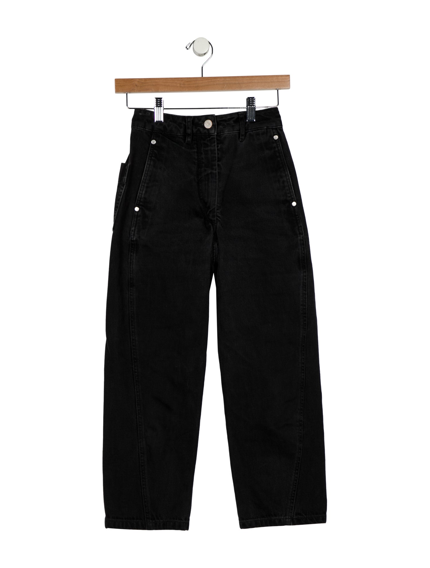 Lemaire High-Rise Straight Leg Jeans