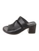 Lemaire Leather Slides