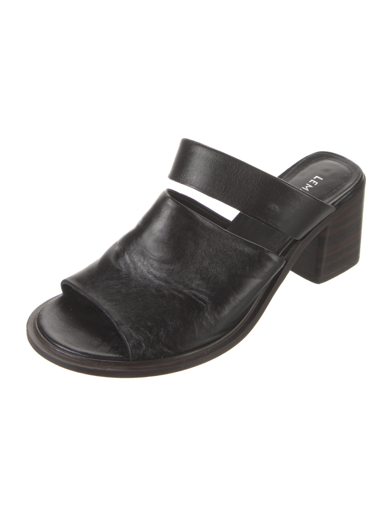 Lemaire Leather Slides
