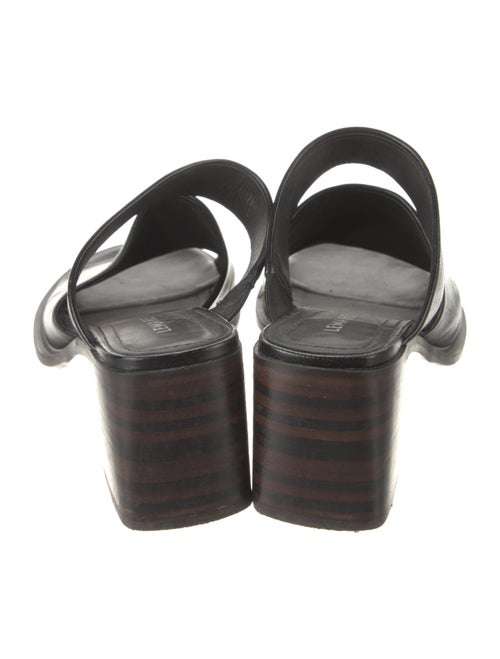 Lemaire Leather Slides
