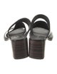 Lemaire Leather Slides