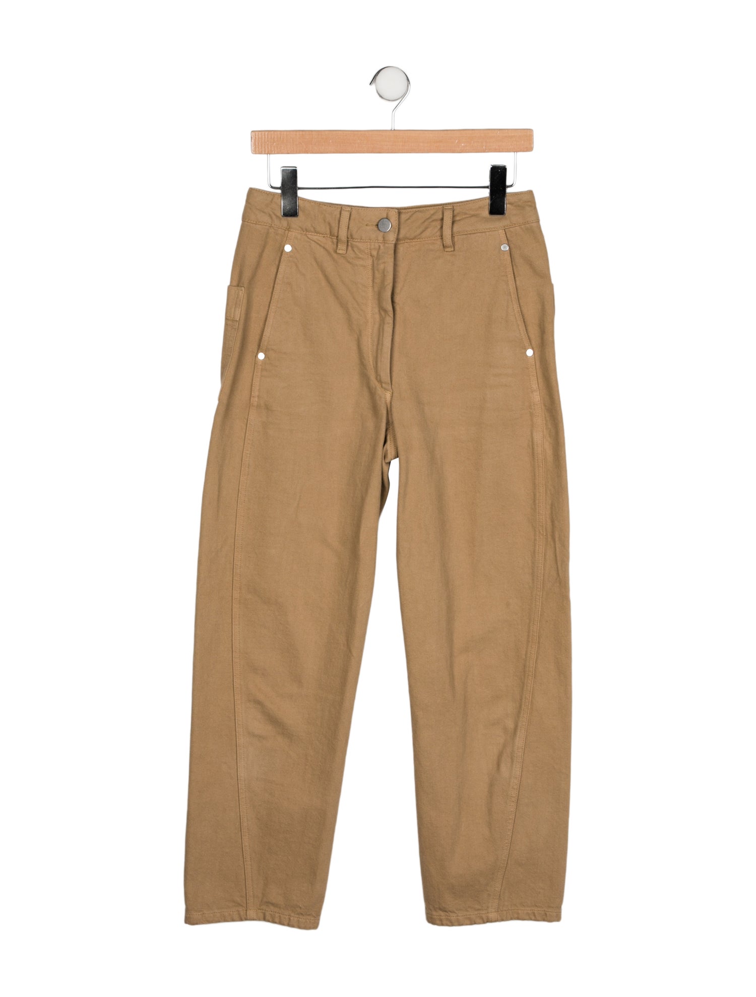 Lemaire High-Rise Straight Leg Jeans