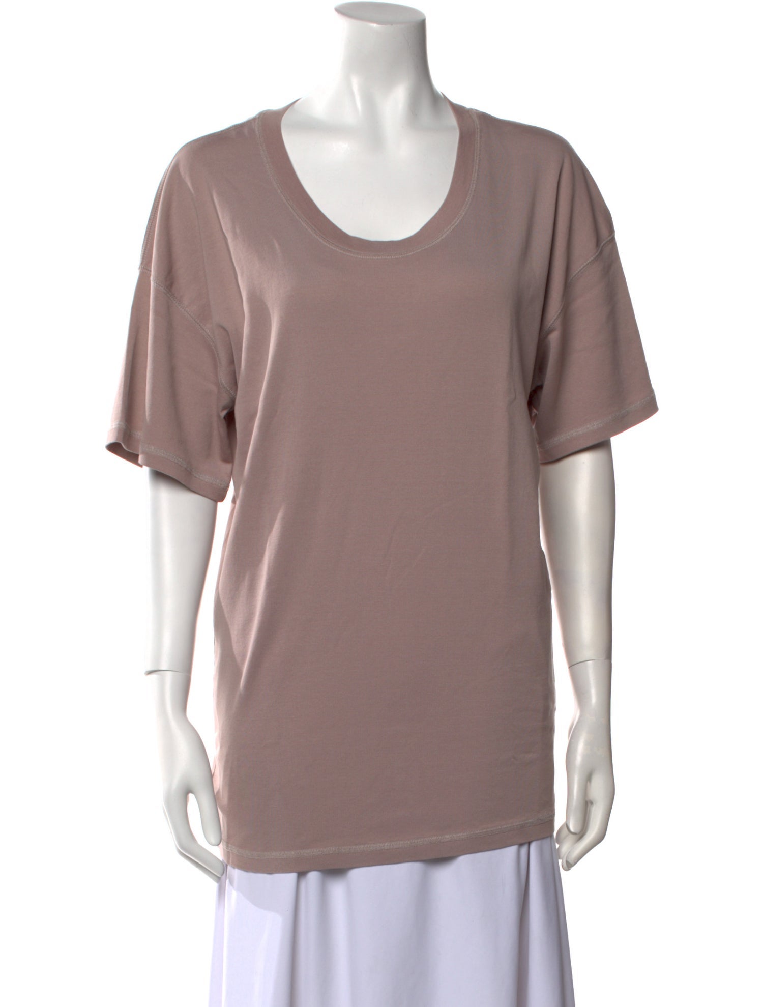 Lemaire Scoop Neck Short Sleeve T-Shirt