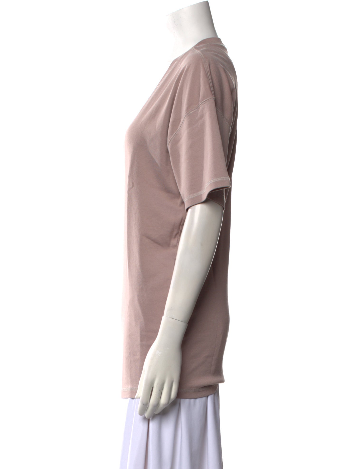 Lemaire Scoop Neck Short Sleeve T-Shirt